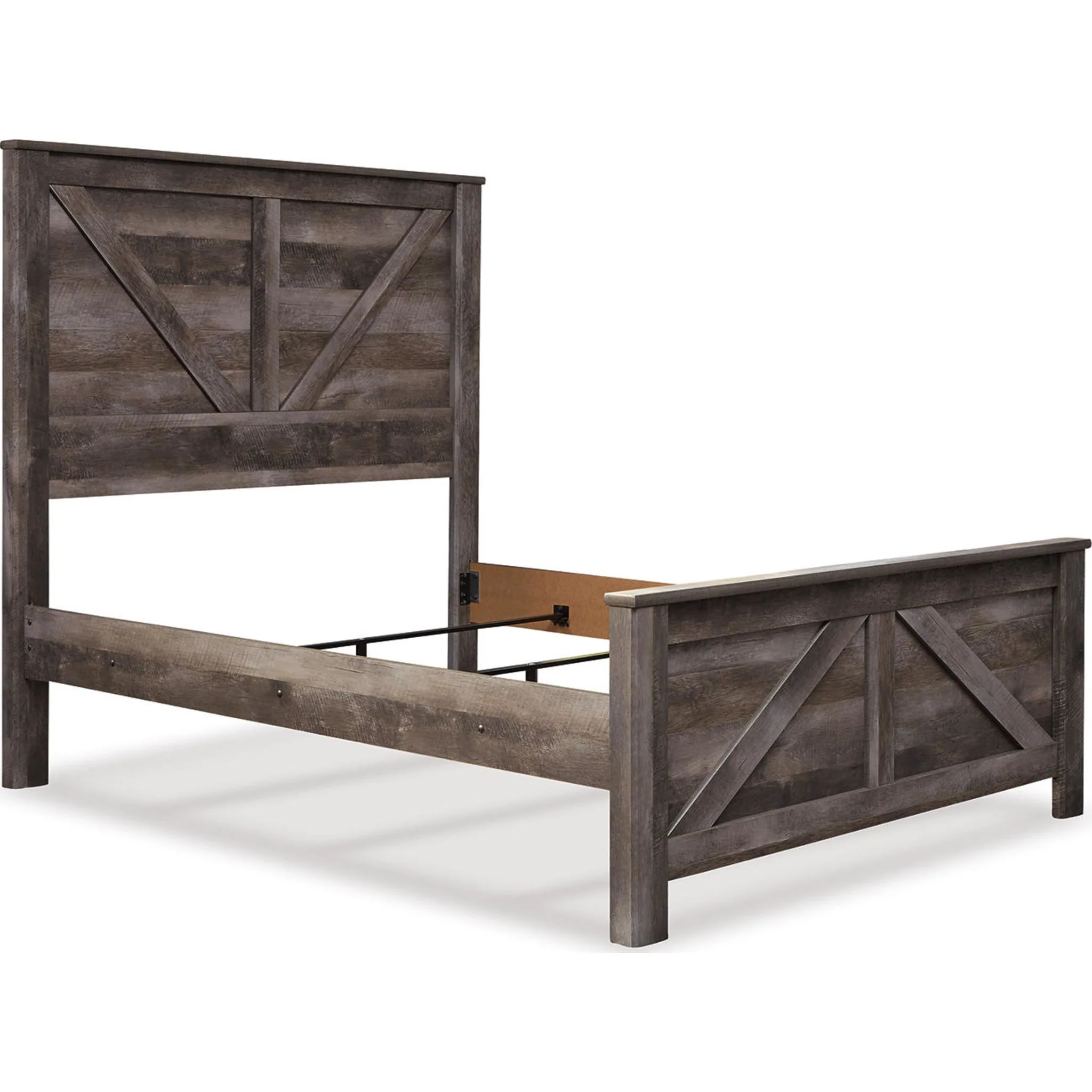 Wynnlow Crossbuck Panel Bed - Gray - Image 41
