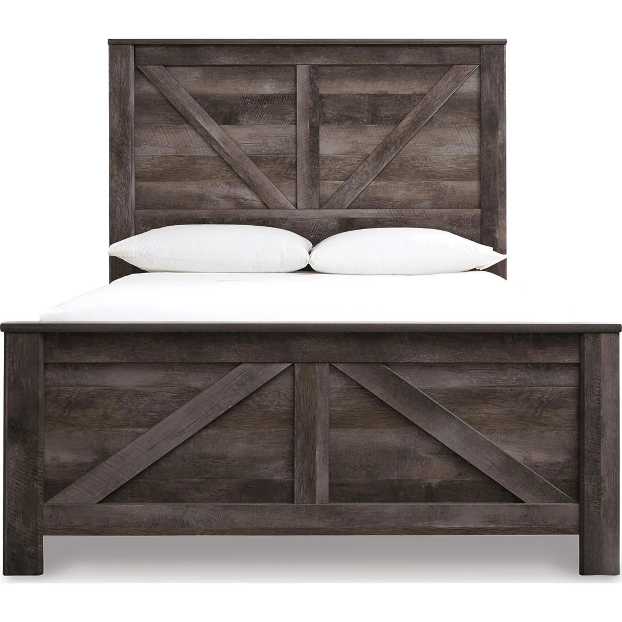 Wynnlow Crossbuck Panel Bed - Gray - Image 44