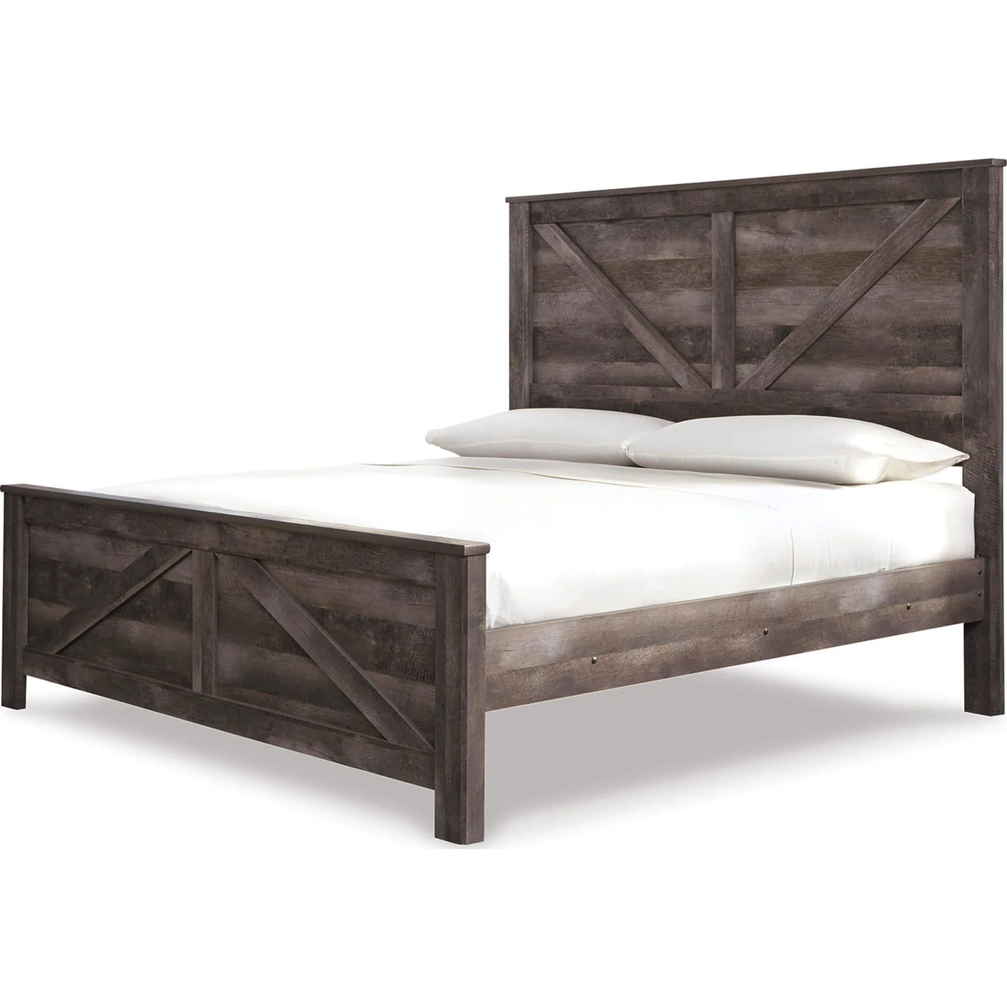Wynnlow Crossbuck Panel Bed - Gray - Image 60