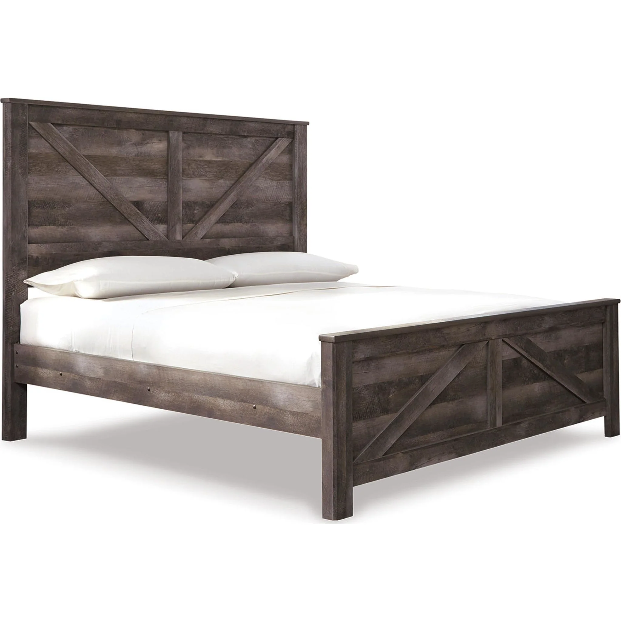 Wynnlow Crossbuck Panel Bed - Gray - Image 69