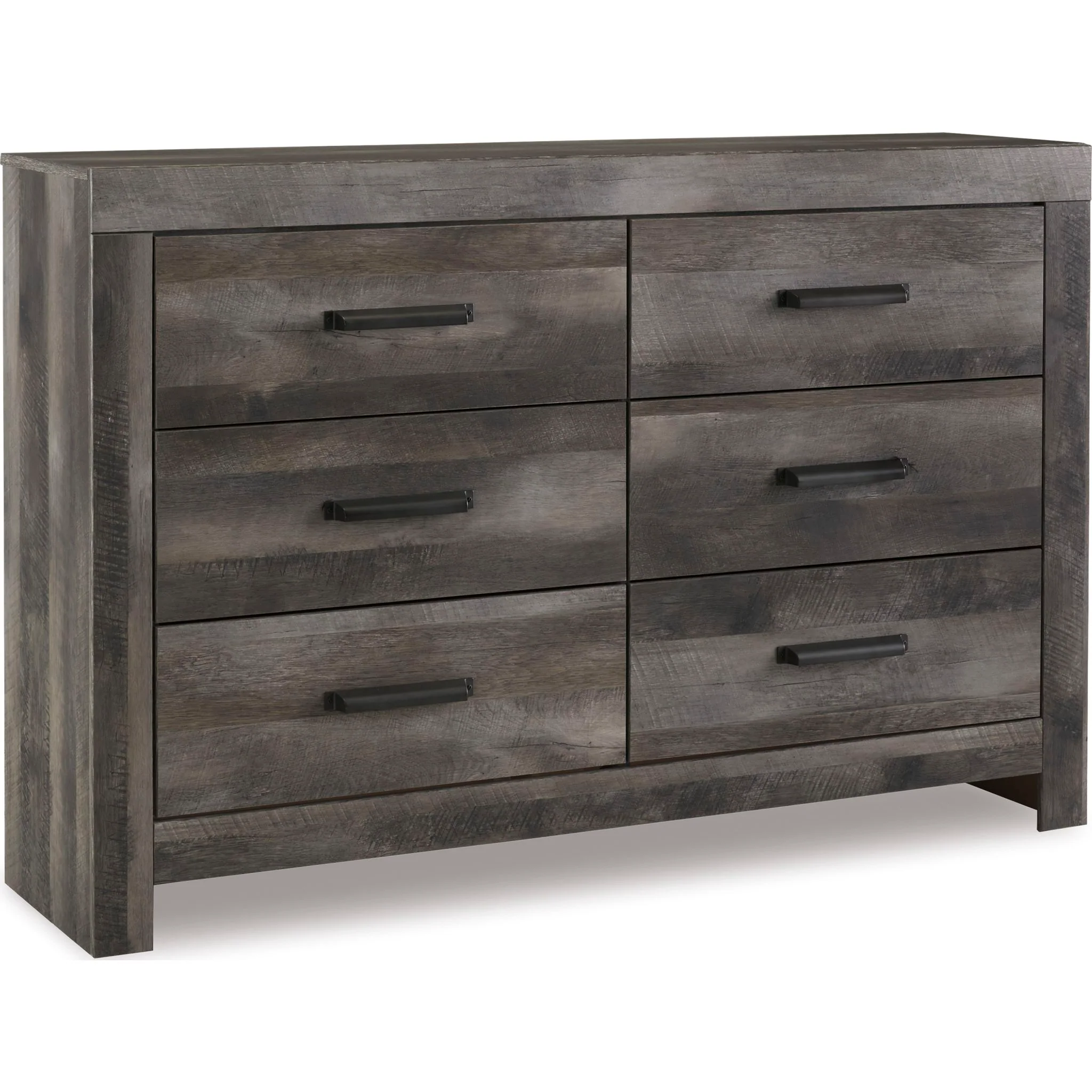Wynnlow Dresser and Mirror - Gray - Image 3