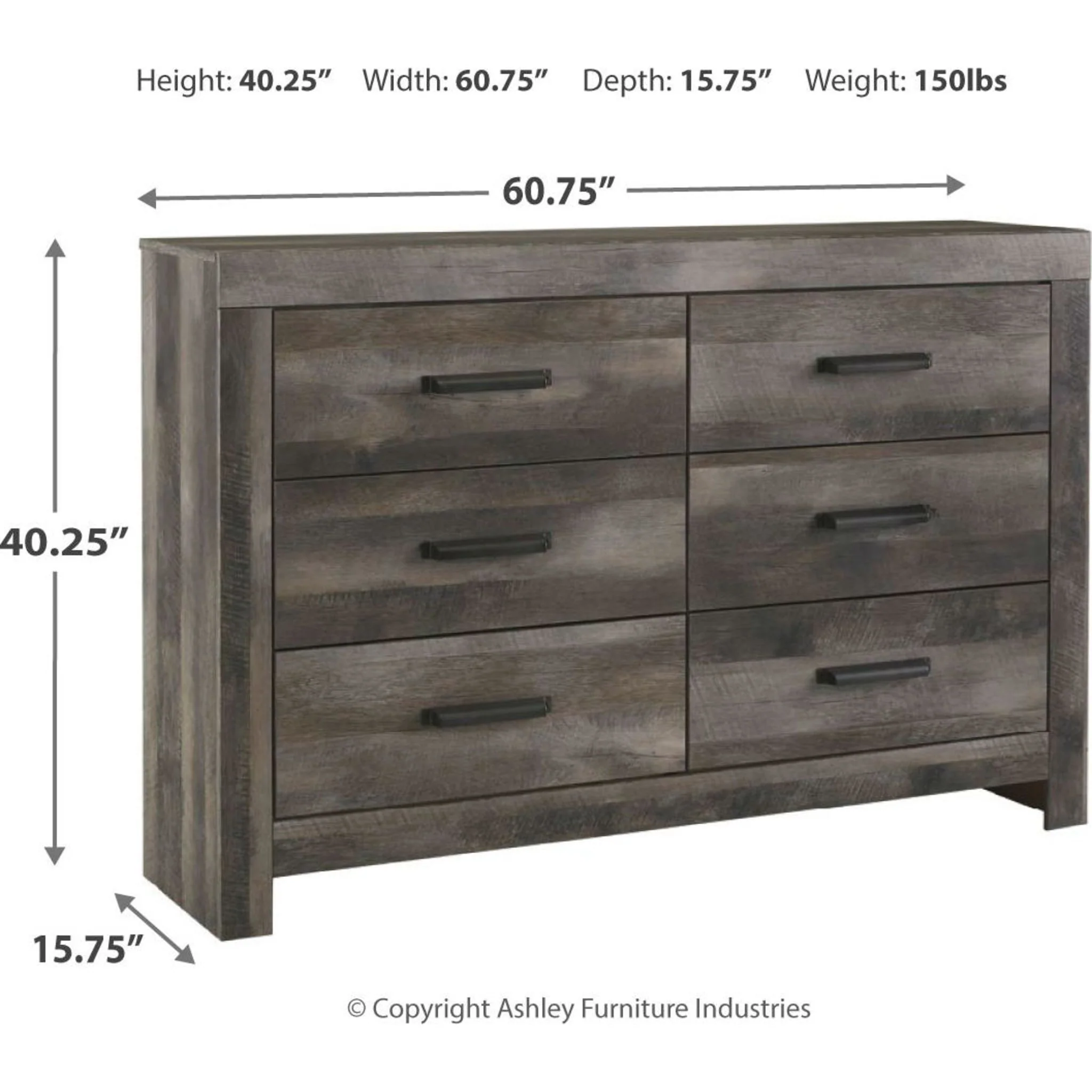 Wynnlow Dresser - Gray - Image 8