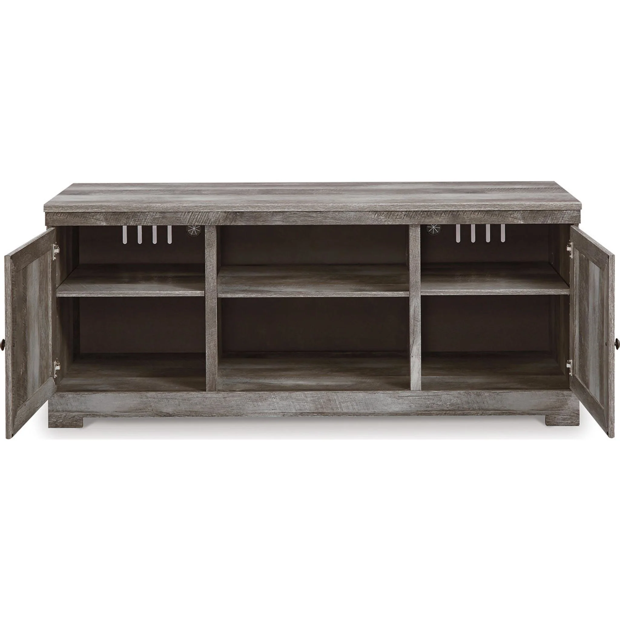 Wynnlow Entertainment Unit with Fireplace - Gray - Image 16