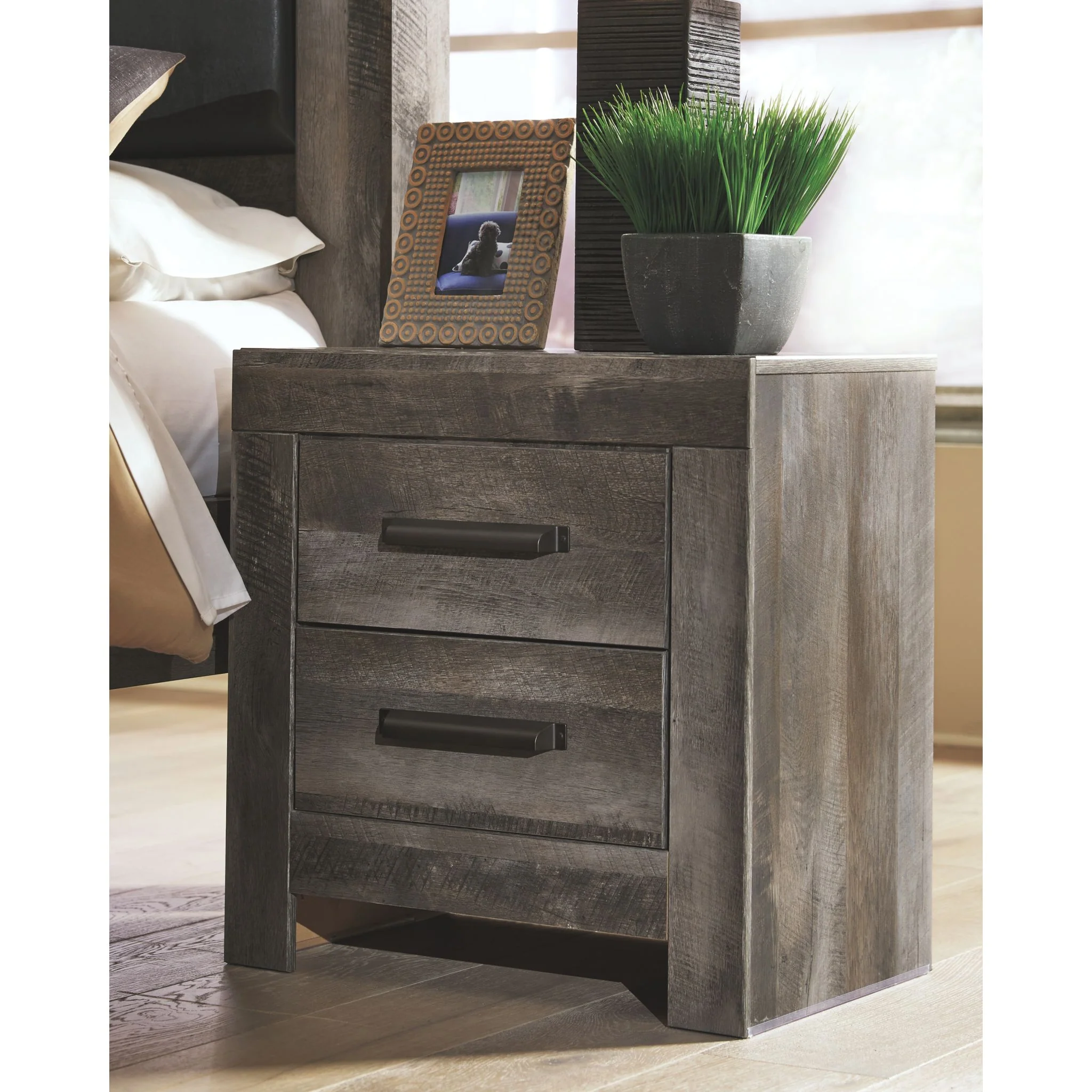 Wynnlow Nightstand - Gray - Image 2