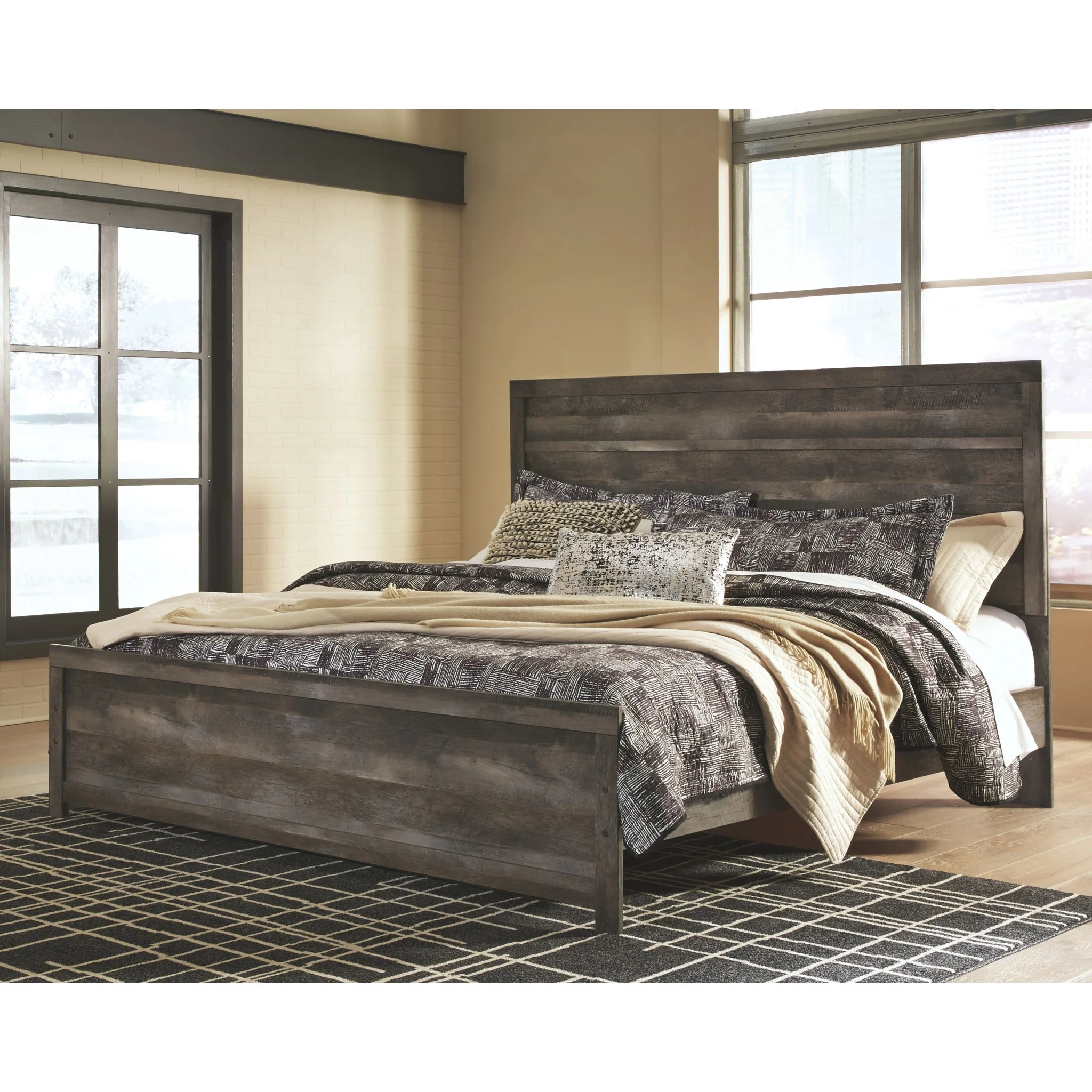 Wynnlow Panel Bed - Gray - Image 11