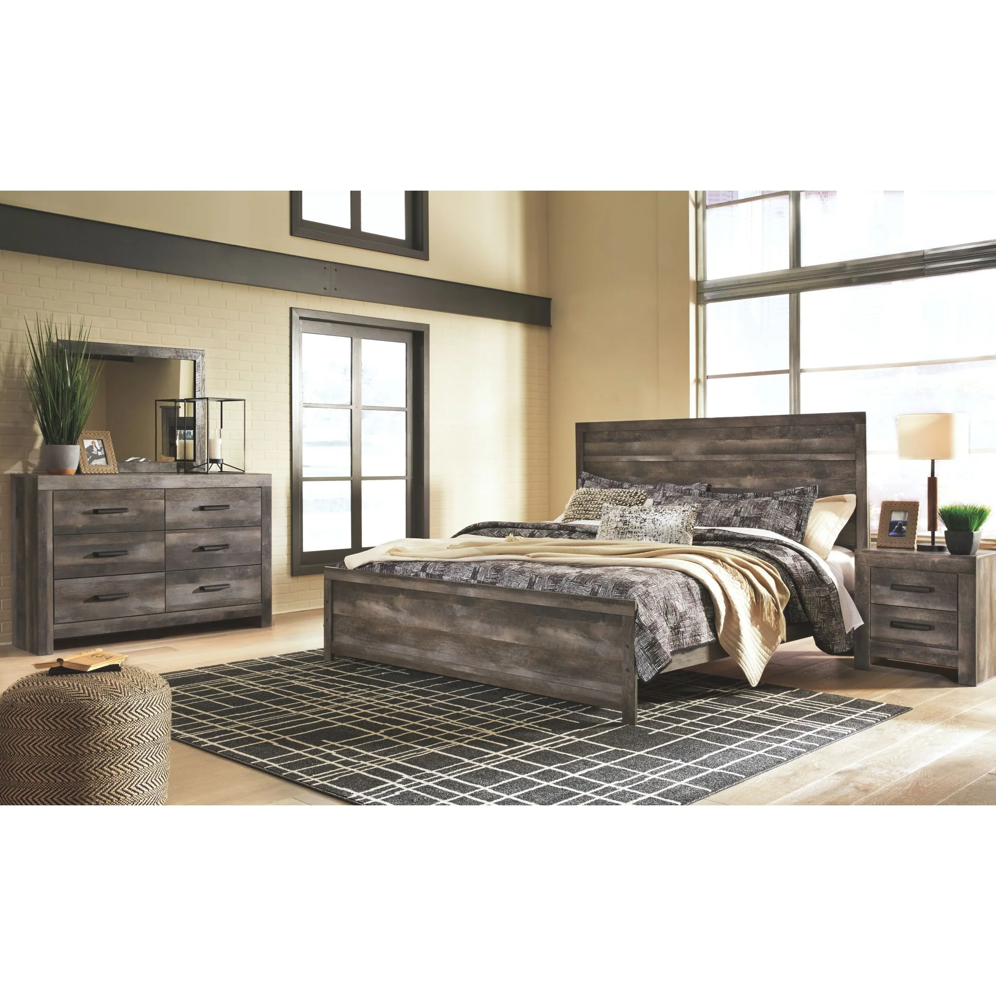 Wynnlow Panel Bed - Gray - Image 12