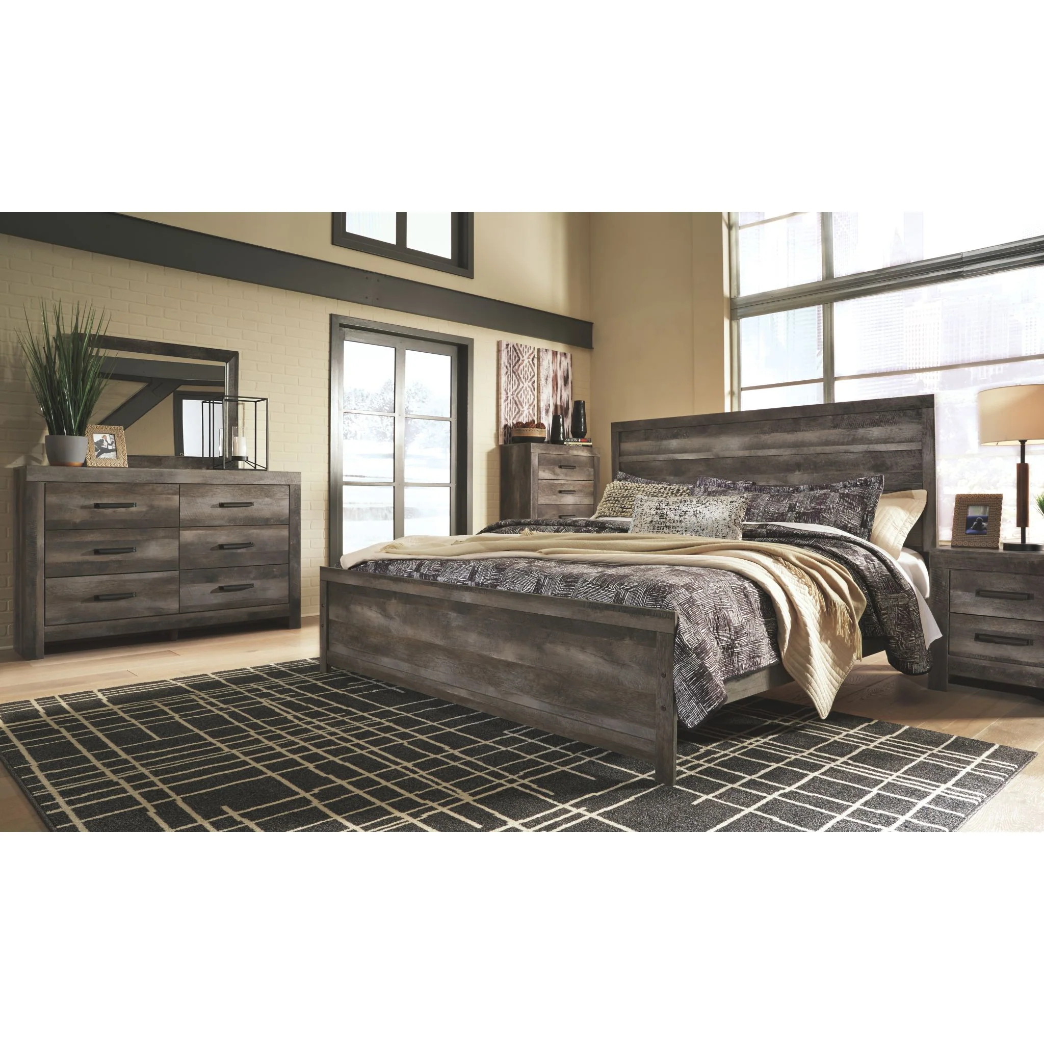 Wynnlow Panel Bed - Gray - Image 13