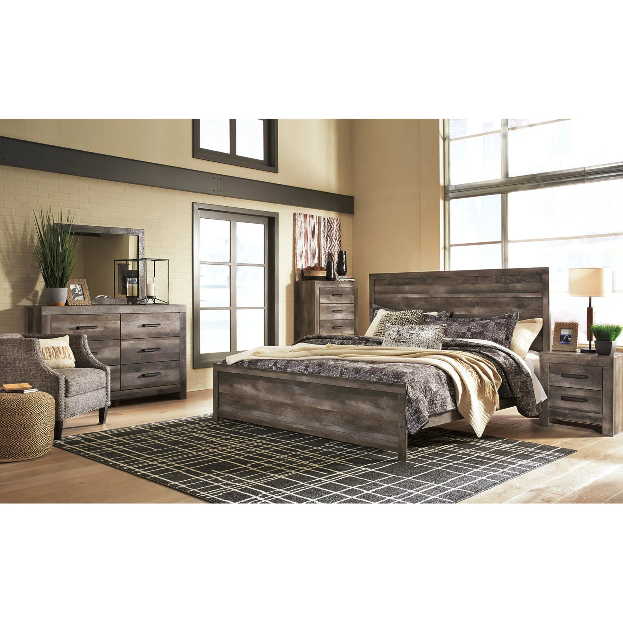 Wynnlow Panel Bed - Gray - Image 17
