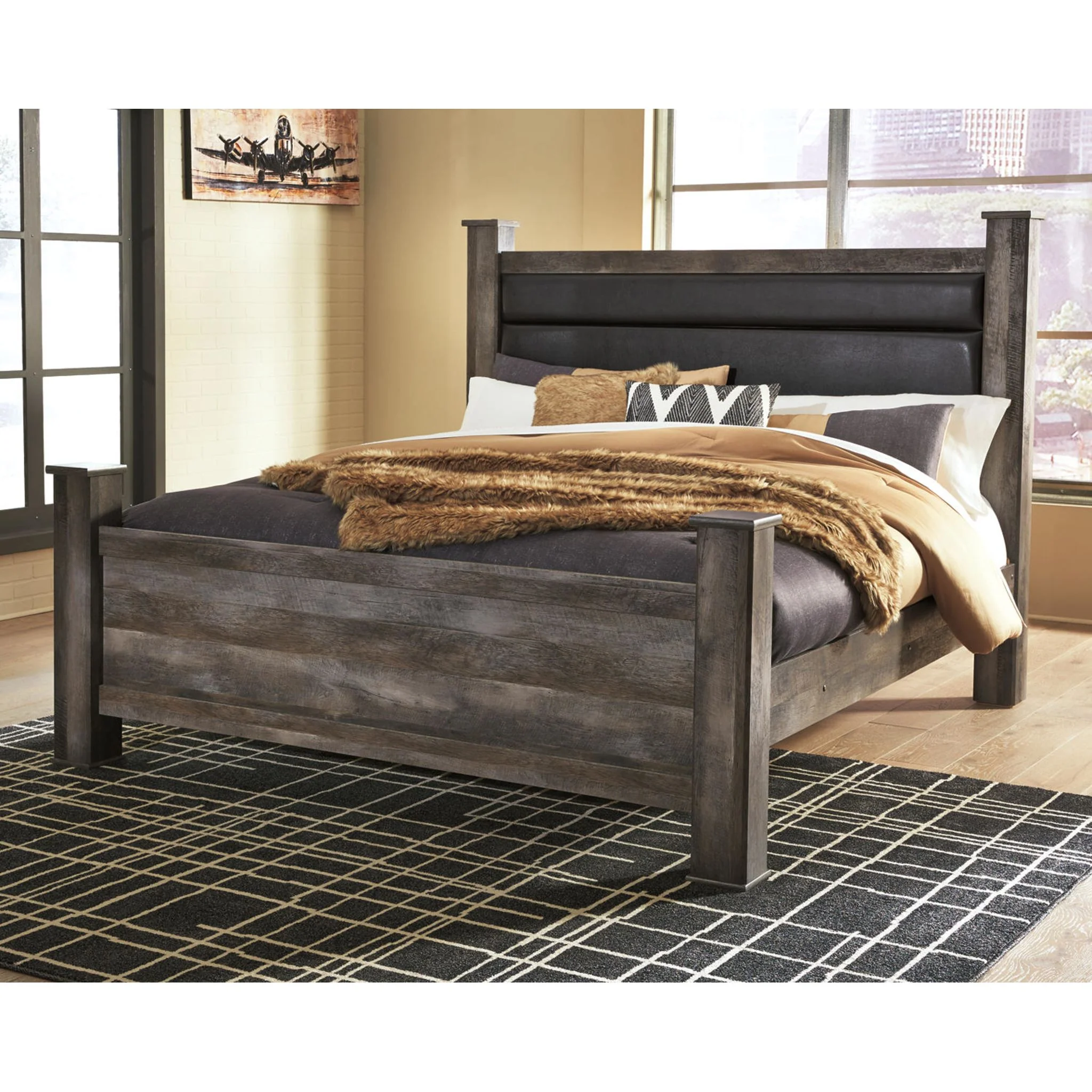 Wynnlow Panel Bed - Gray - Image 19
