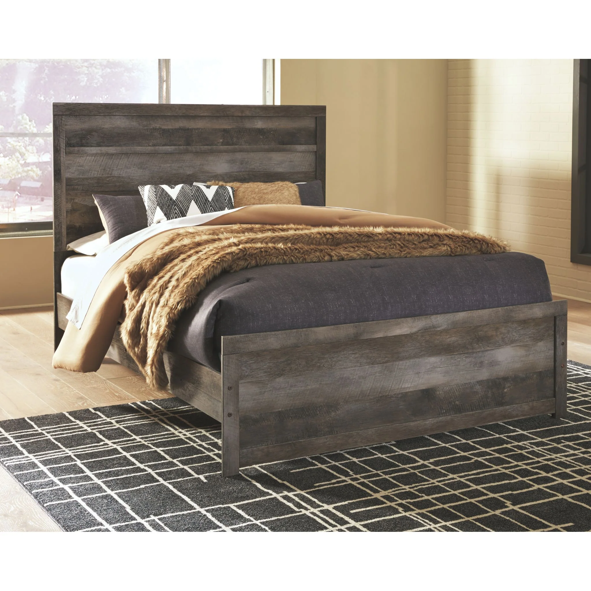 Wynnlow Panel Bed - Gray - Image 2