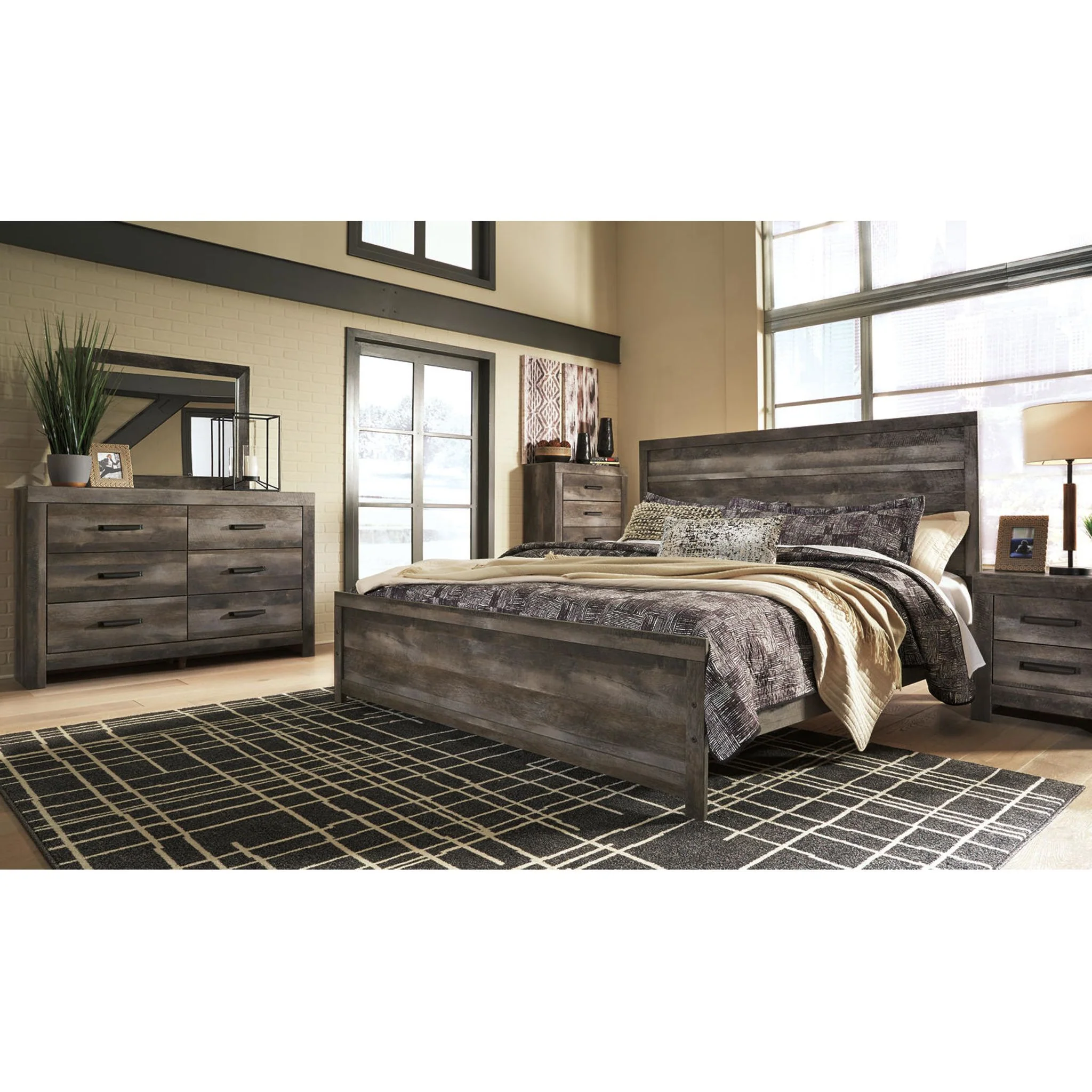 Wynnlow Panel Bed - Gray - Image 25