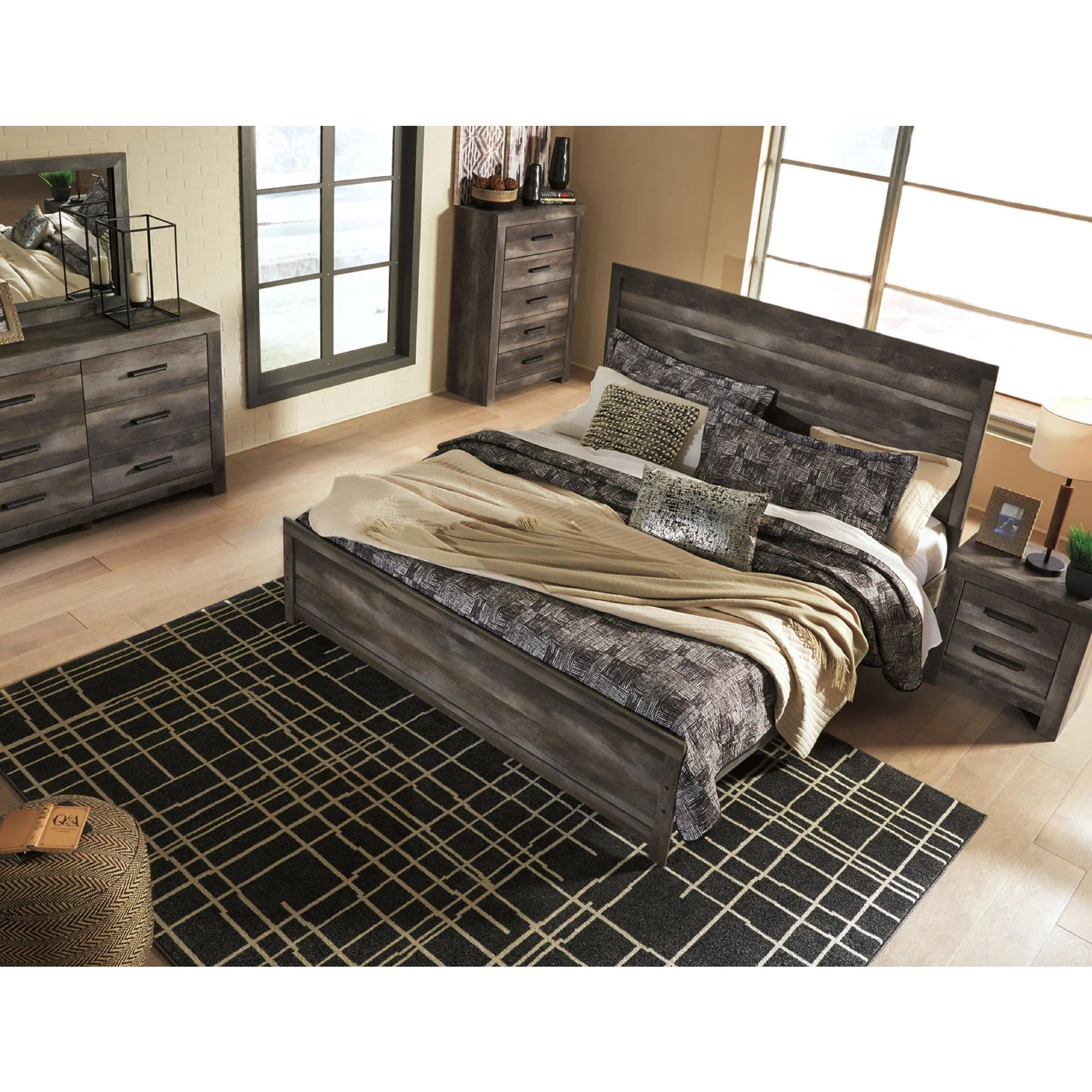 Wynnlow Panel Bed - Gray - Image 26