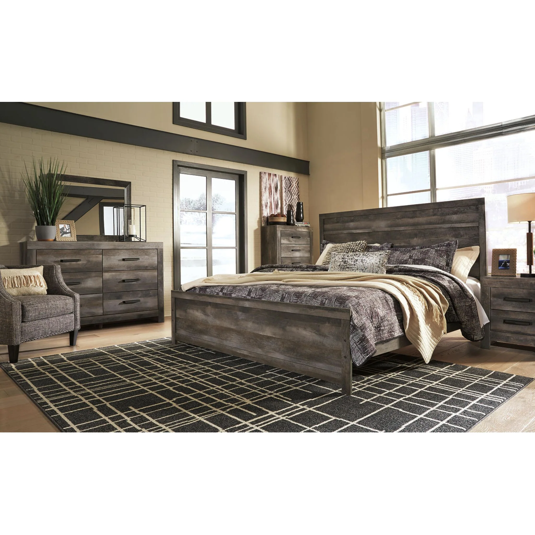 Wynnlow Panel Bed - Gray - Image 27