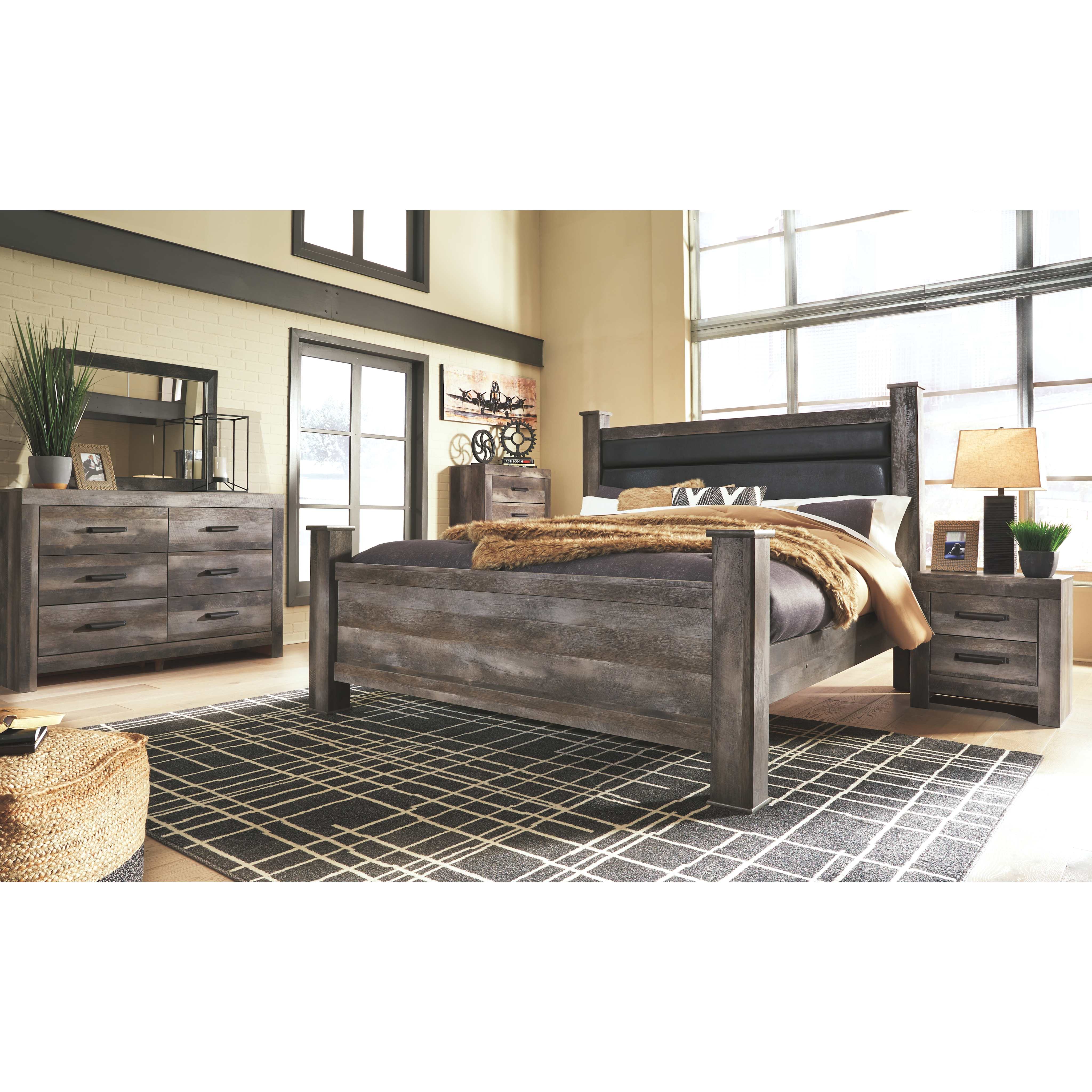 Wynnlow Poster Bed - Gray - Image 10