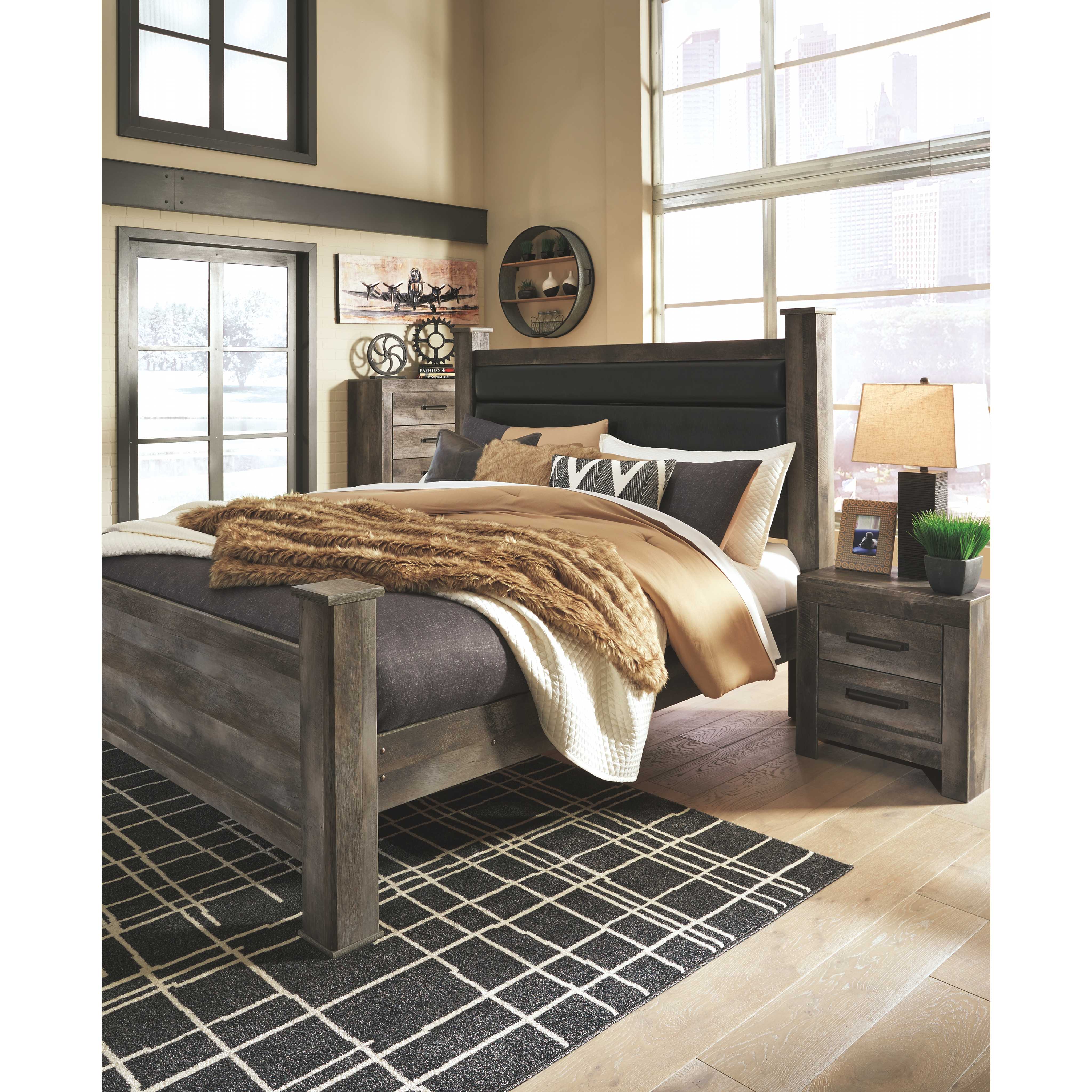 Wynnlow Poster Bed - Gray - Image 12