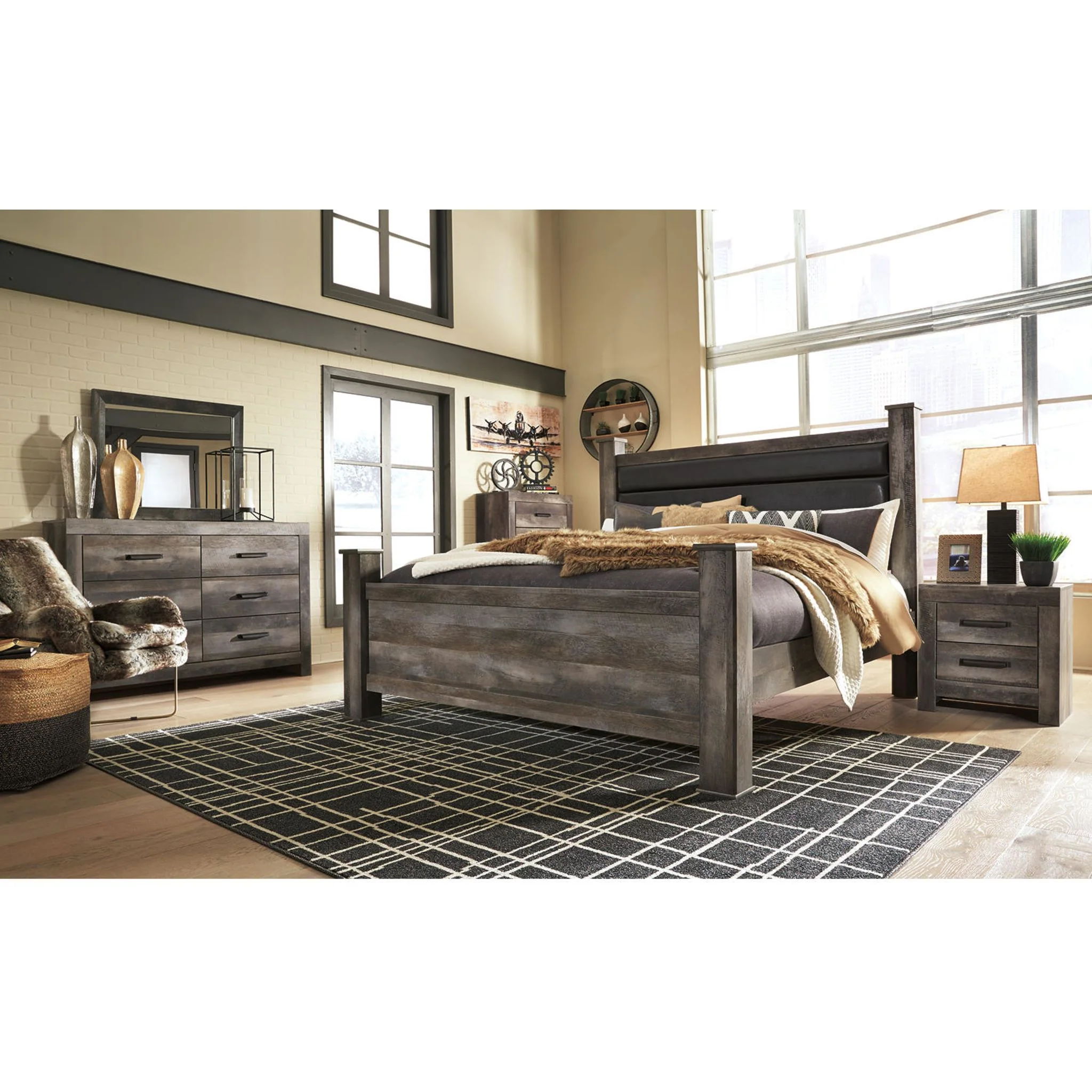 Wynnlow Poster Bed - Gray - Image 19