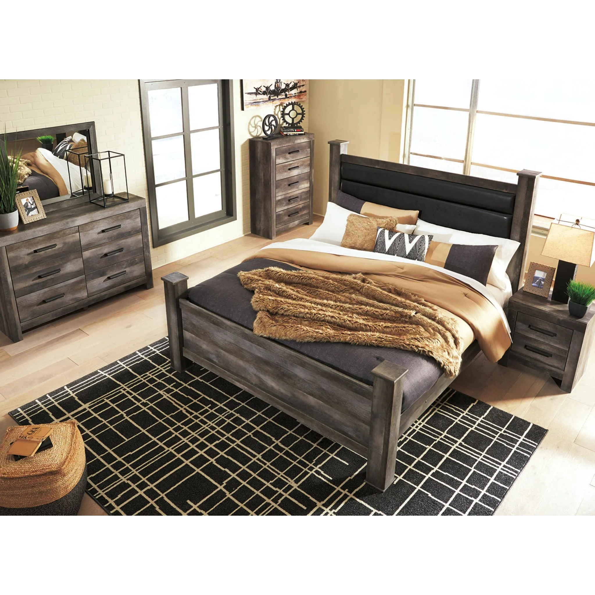 Wynnlow Poster Bed - Gray - Image 21