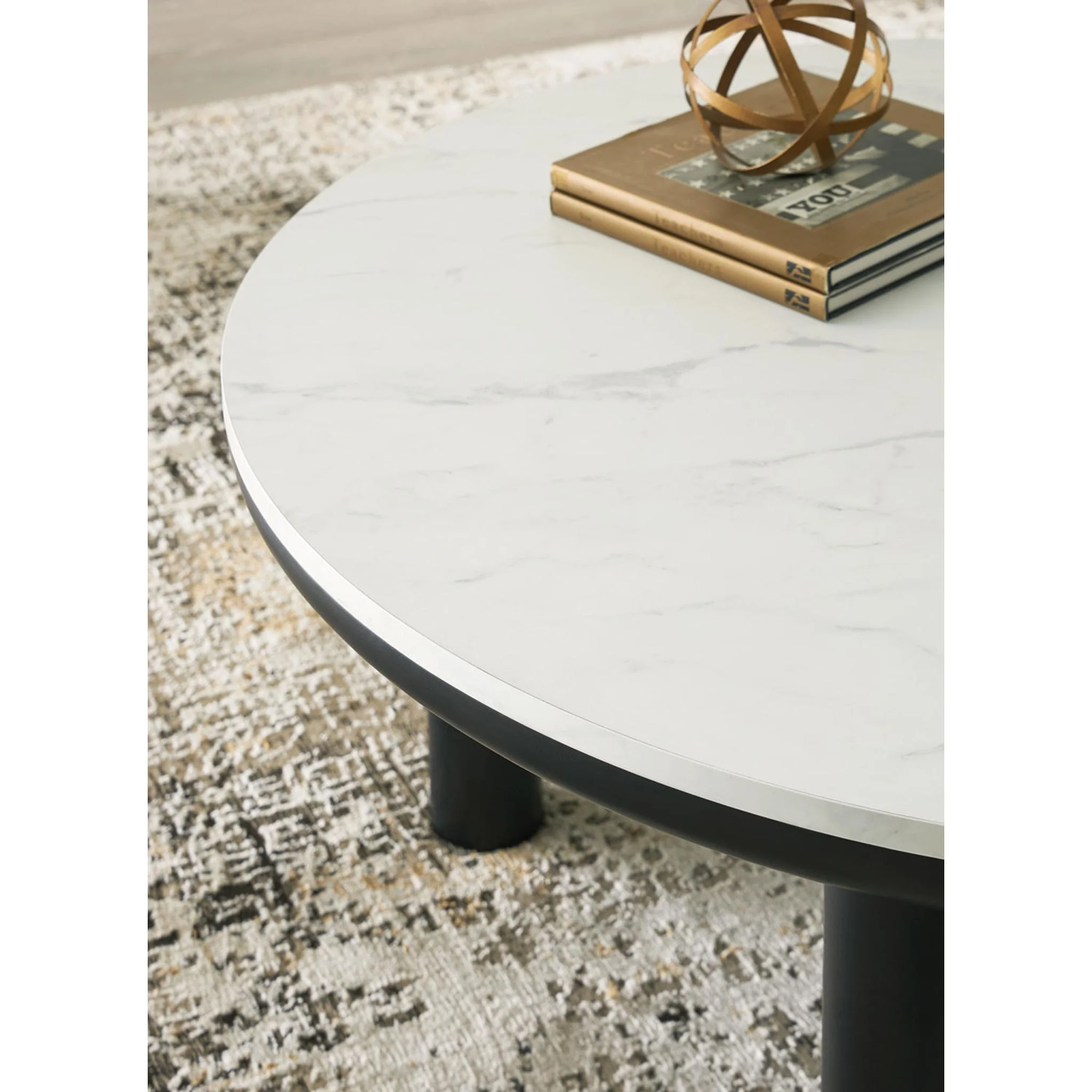 Xandrum 3 Pack Tables - Black/White - Image 12