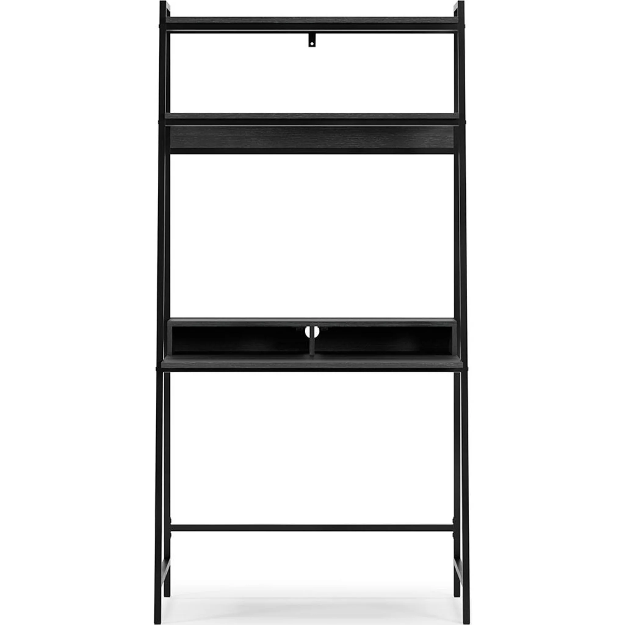 Yarlow Desk & Hutch - Black - Image 2