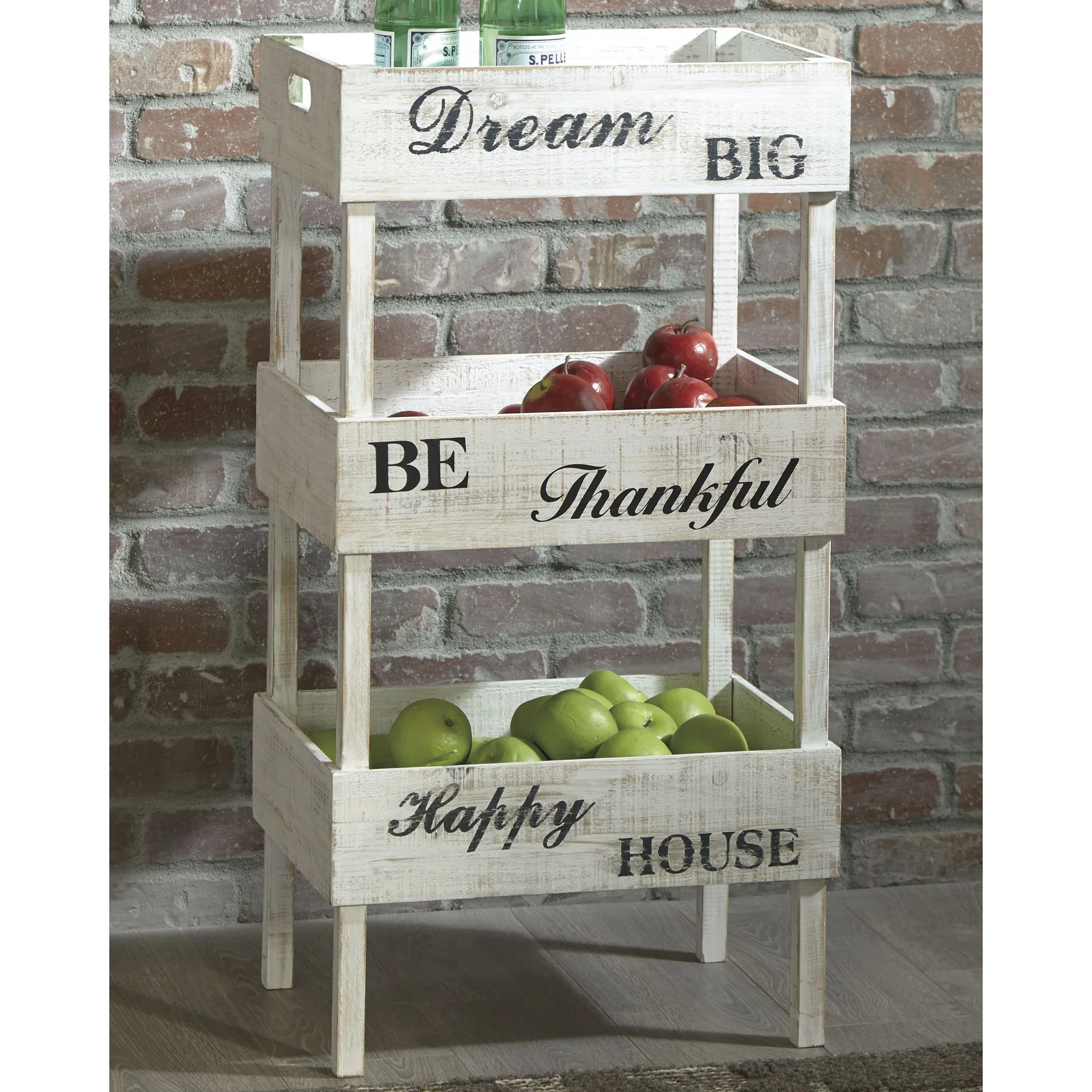 Yulton Shelving Unit - Antique White - Image 2