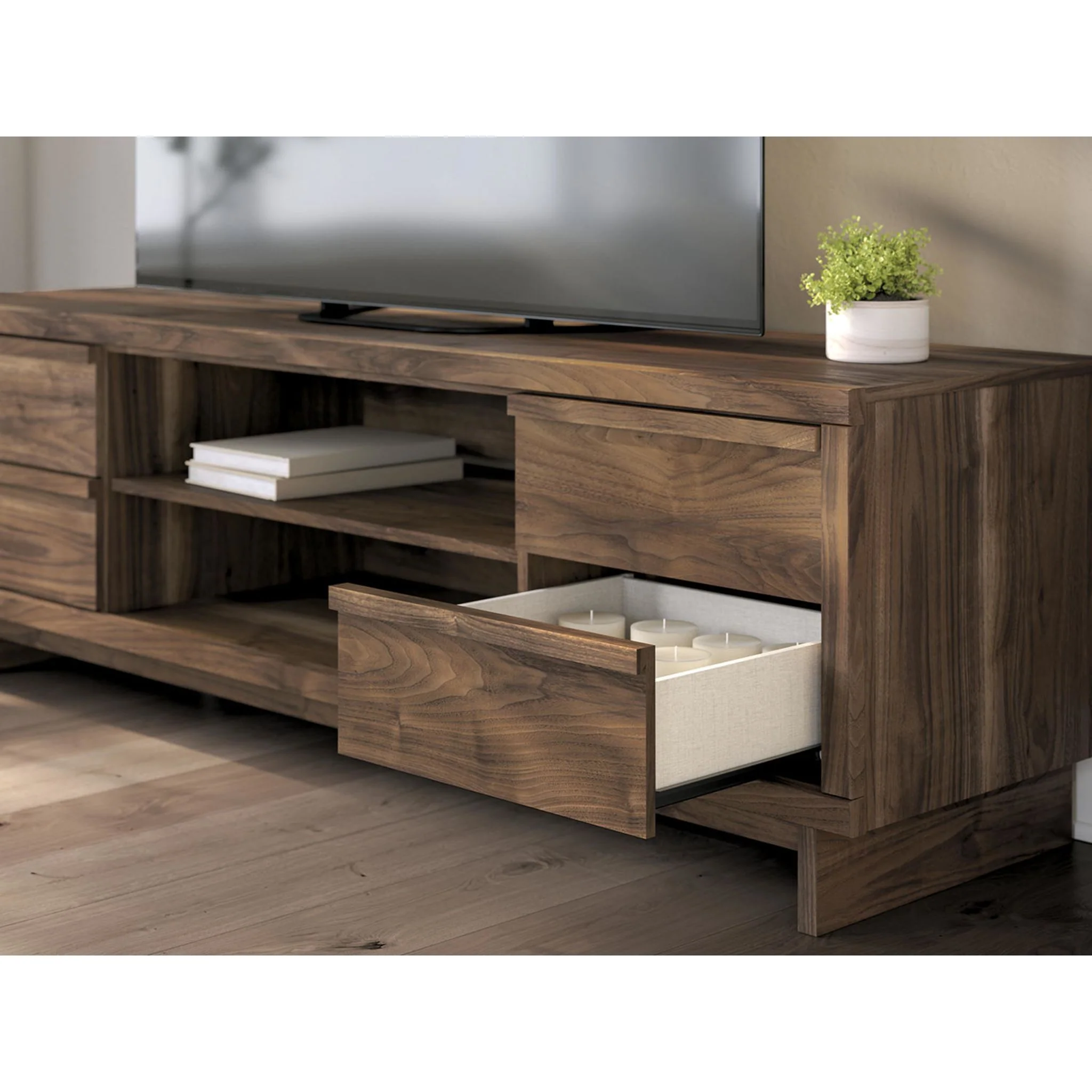 Zadilyn TV Stand - Brown - Image 6