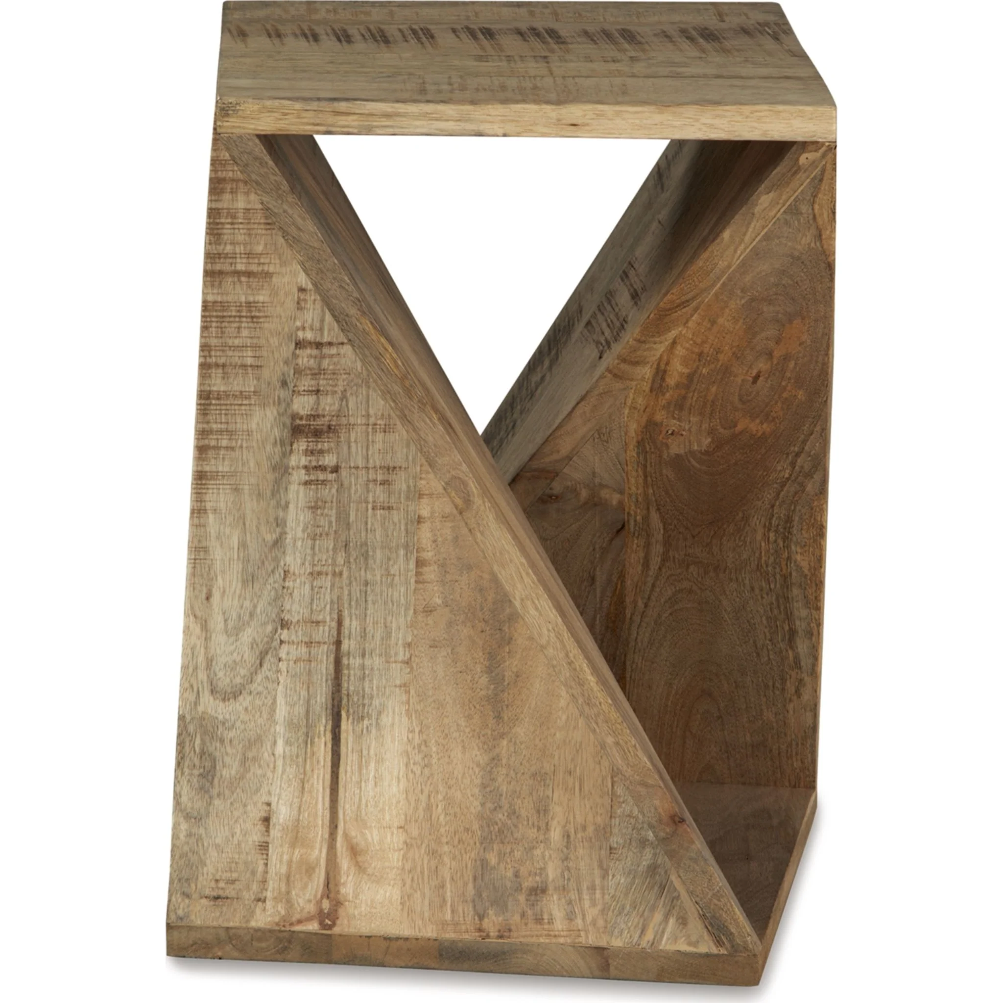 Zalemont Accent Table - Distressed Brown - Image 3
