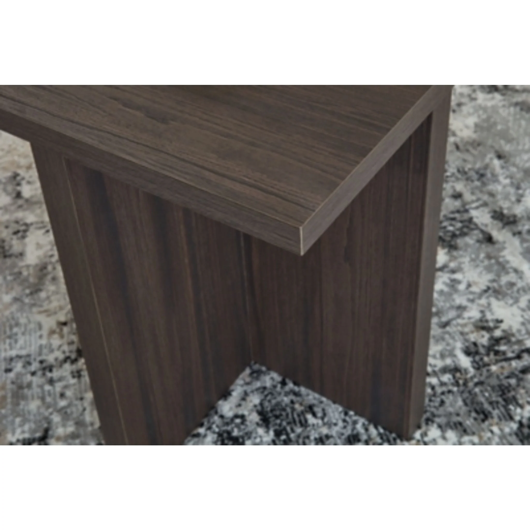Zendex 2 Pack Tables - Brown - Image 10