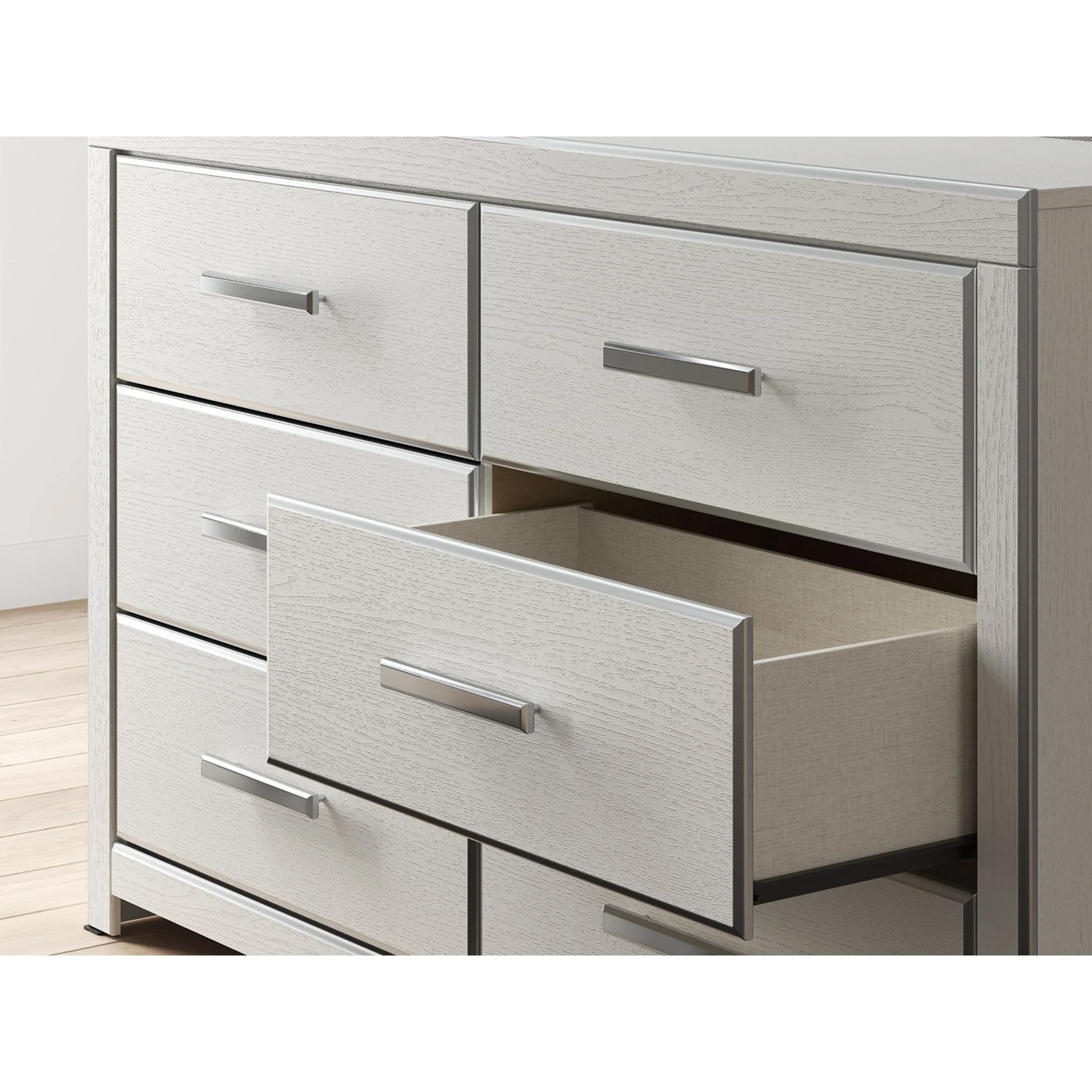 Zuraleus Dresser and Mirror - White - Image 11
