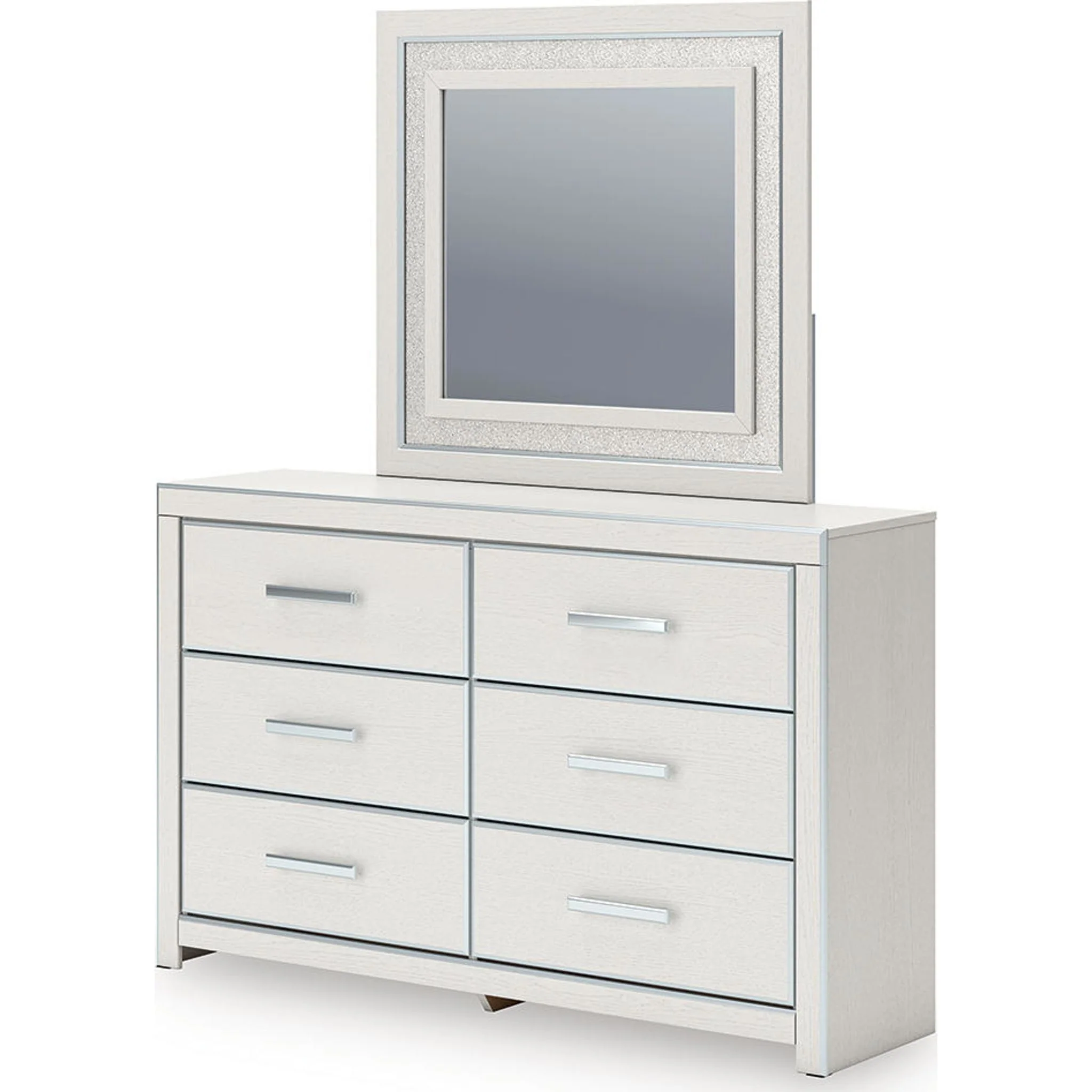 Zuraleus Dresser and Mirror - White - Image 3