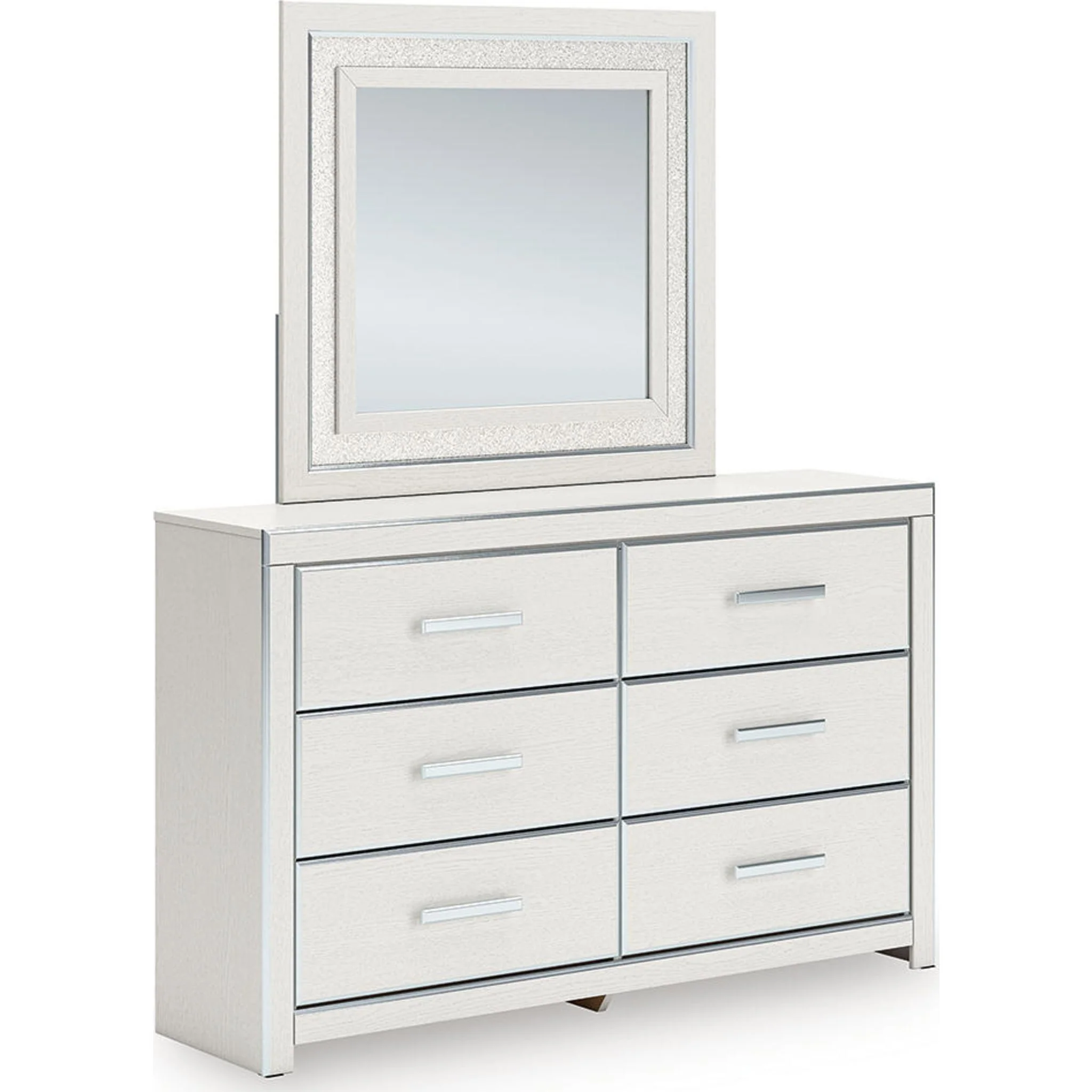 Zuraleus Dresser and Mirror - White - Image 5