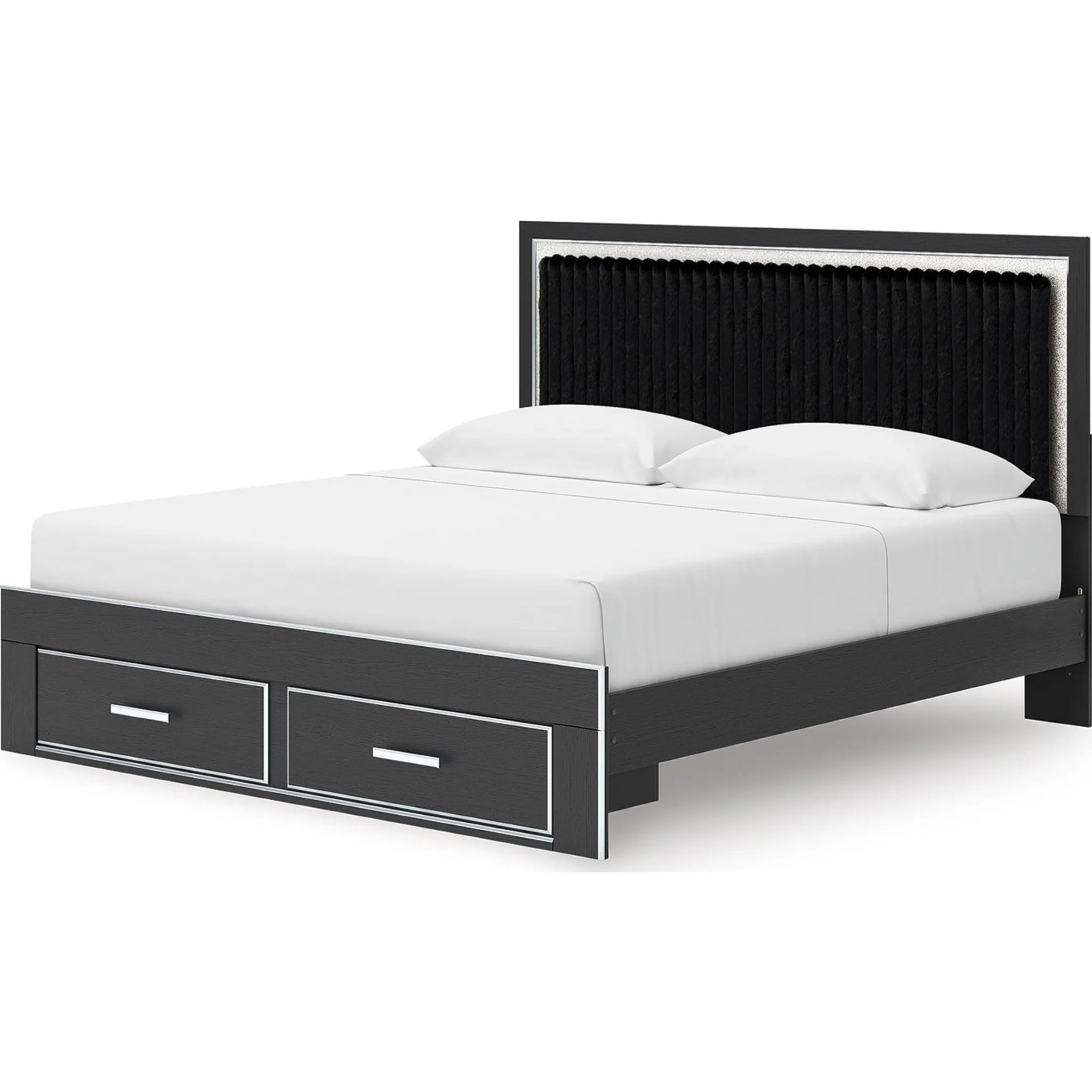 Zuraleus King Storage Bed - Black - Image 3