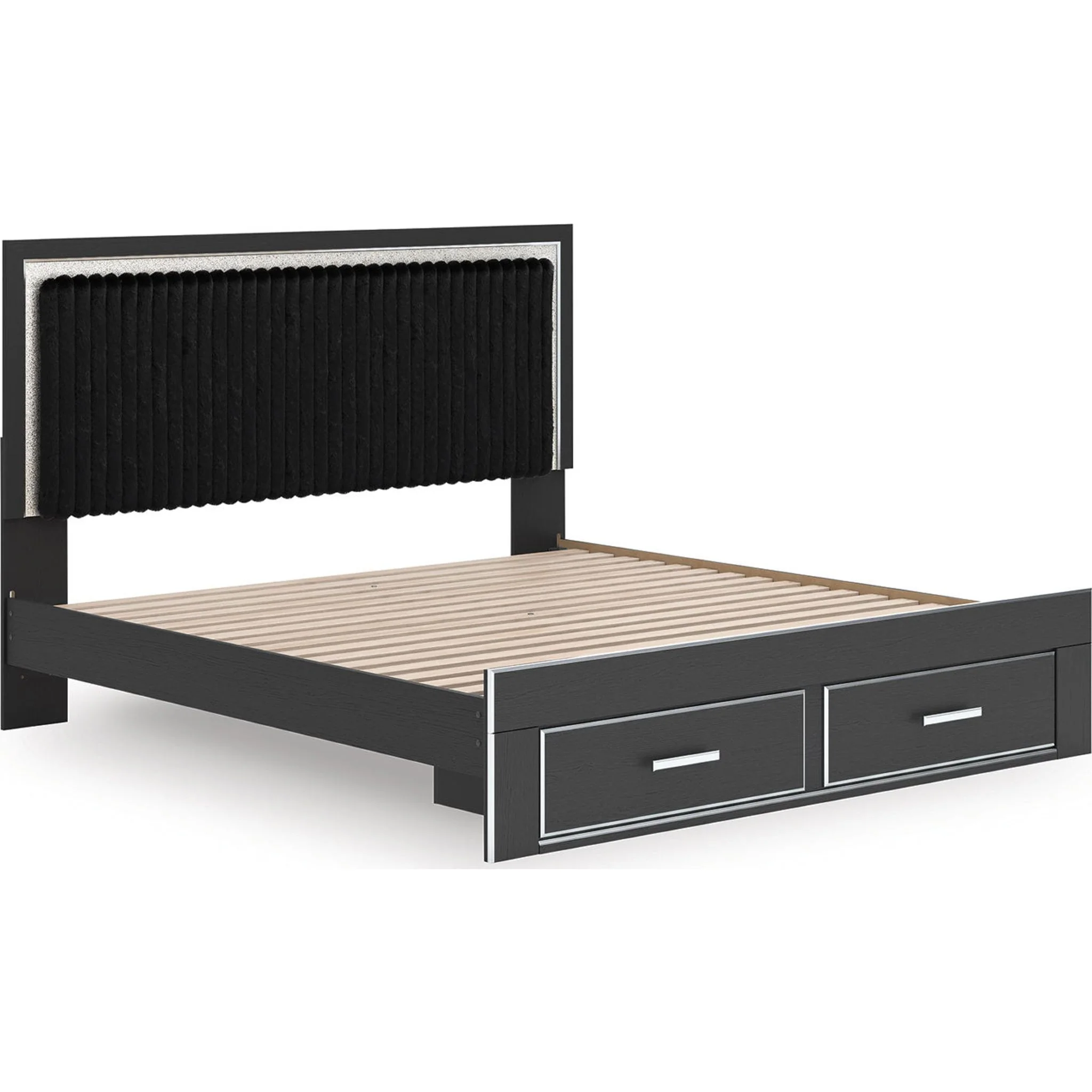 Zuraleus King Storage Bed - Black - Image 4