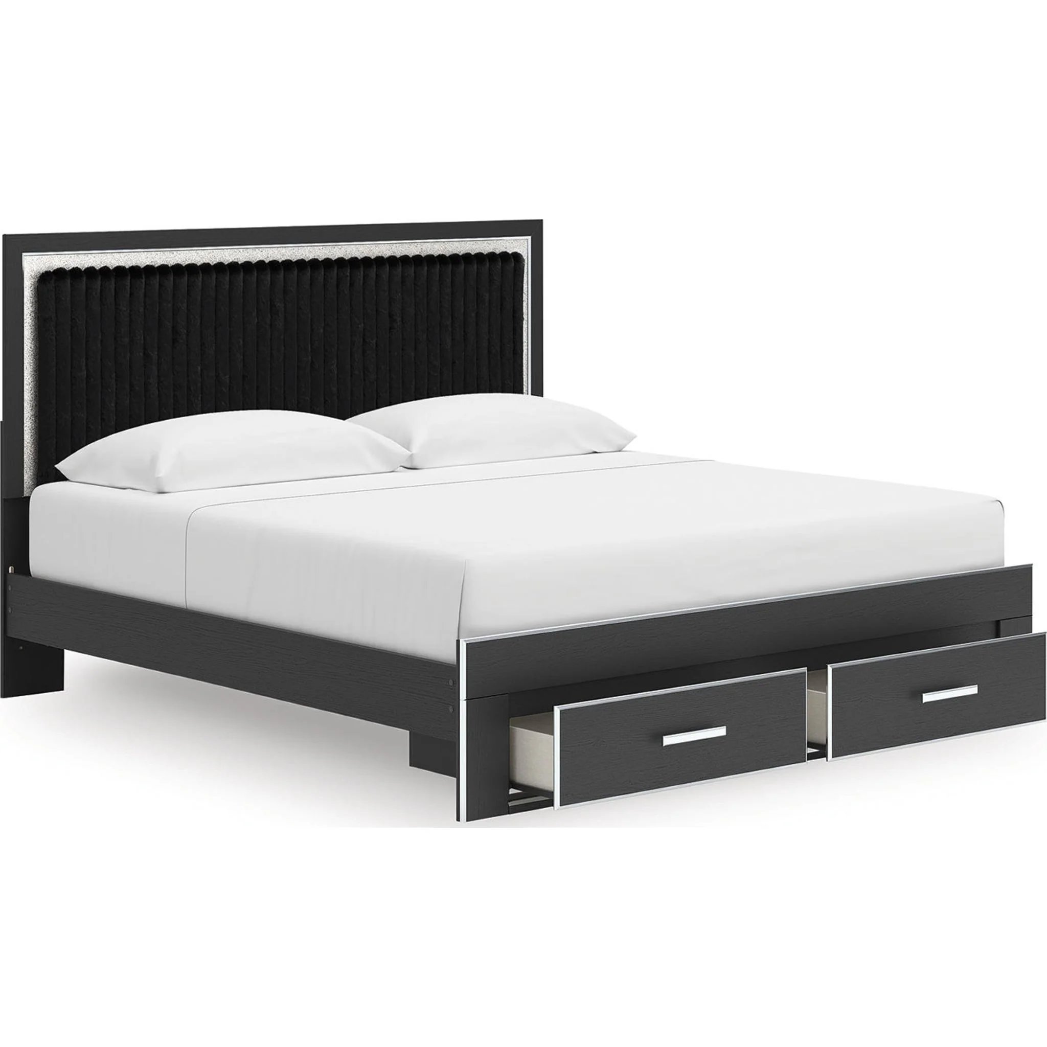 Zuraleus King Storage Bed - Black - Image 5