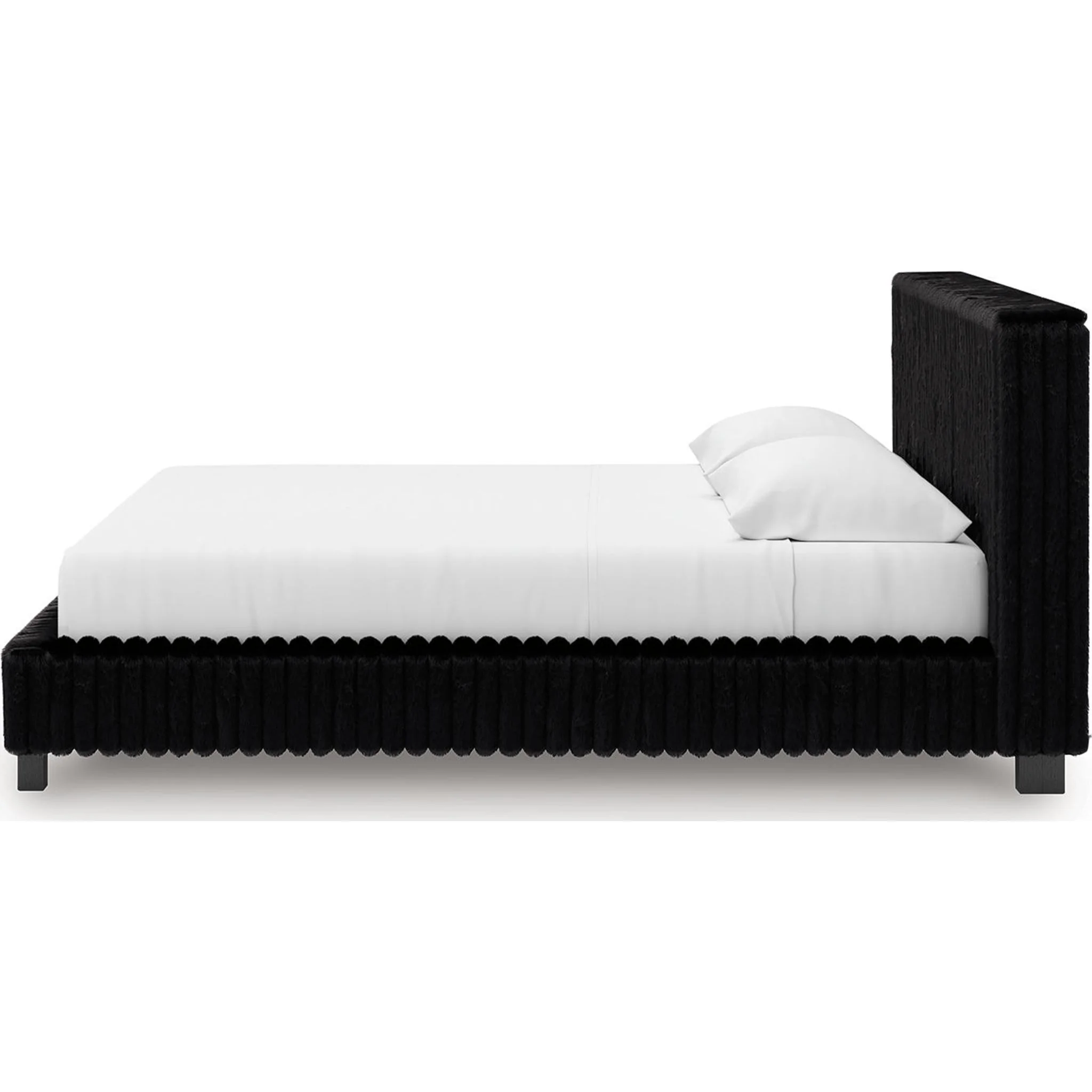 Zuraleus King Upholstered Bed - Black - Image 8
