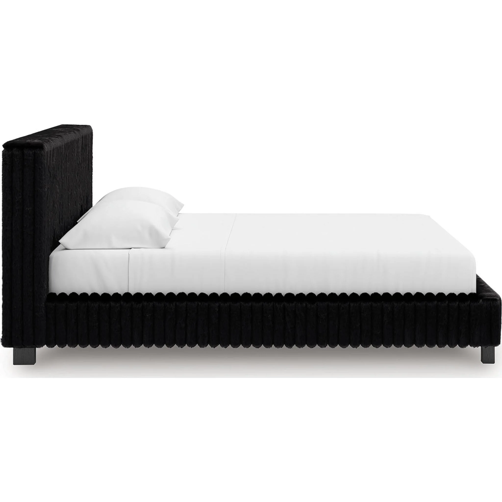 Zuraleus King Upholstered Bed - Black - Image 9