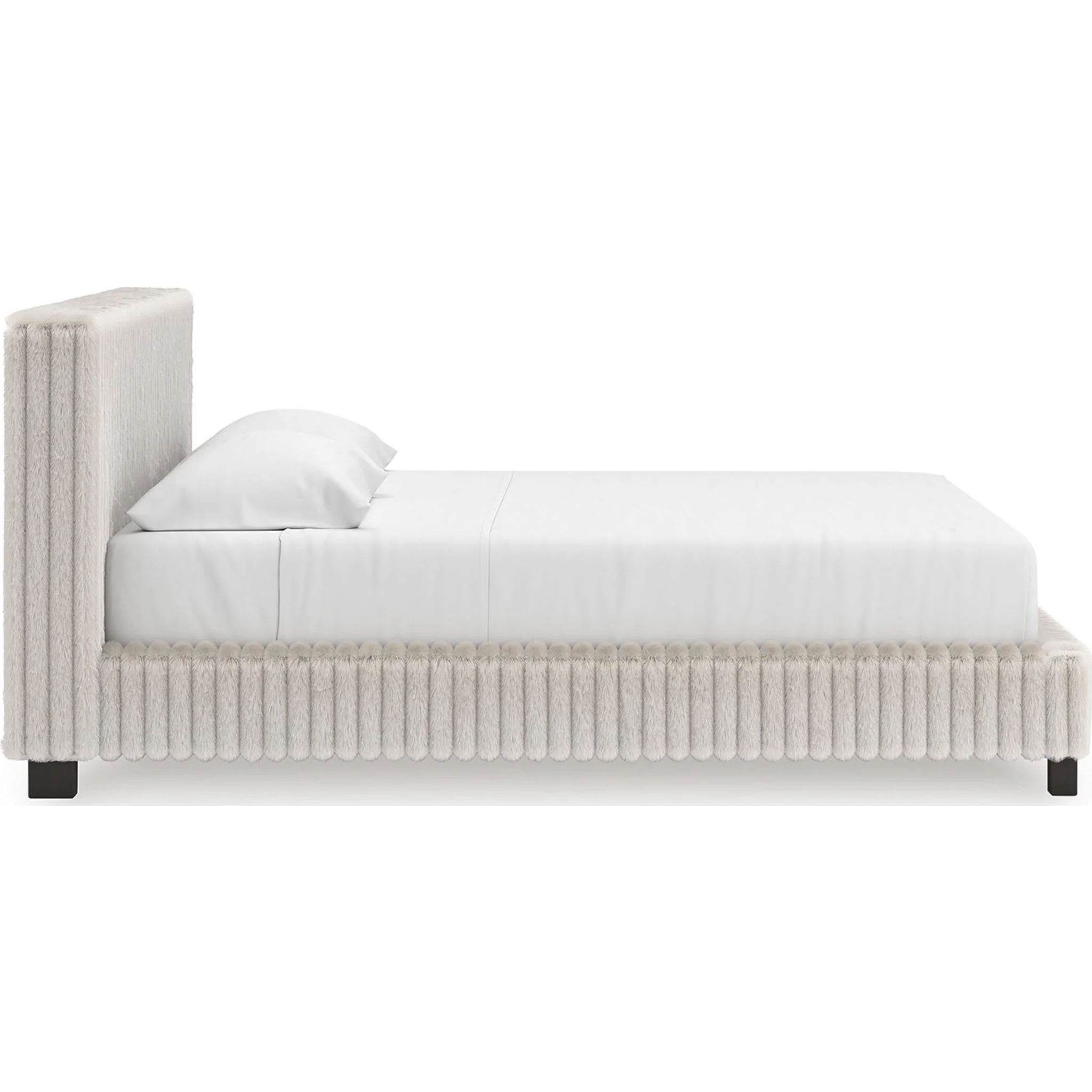 Zuraleus King Upholstered Bed - White - Image 10