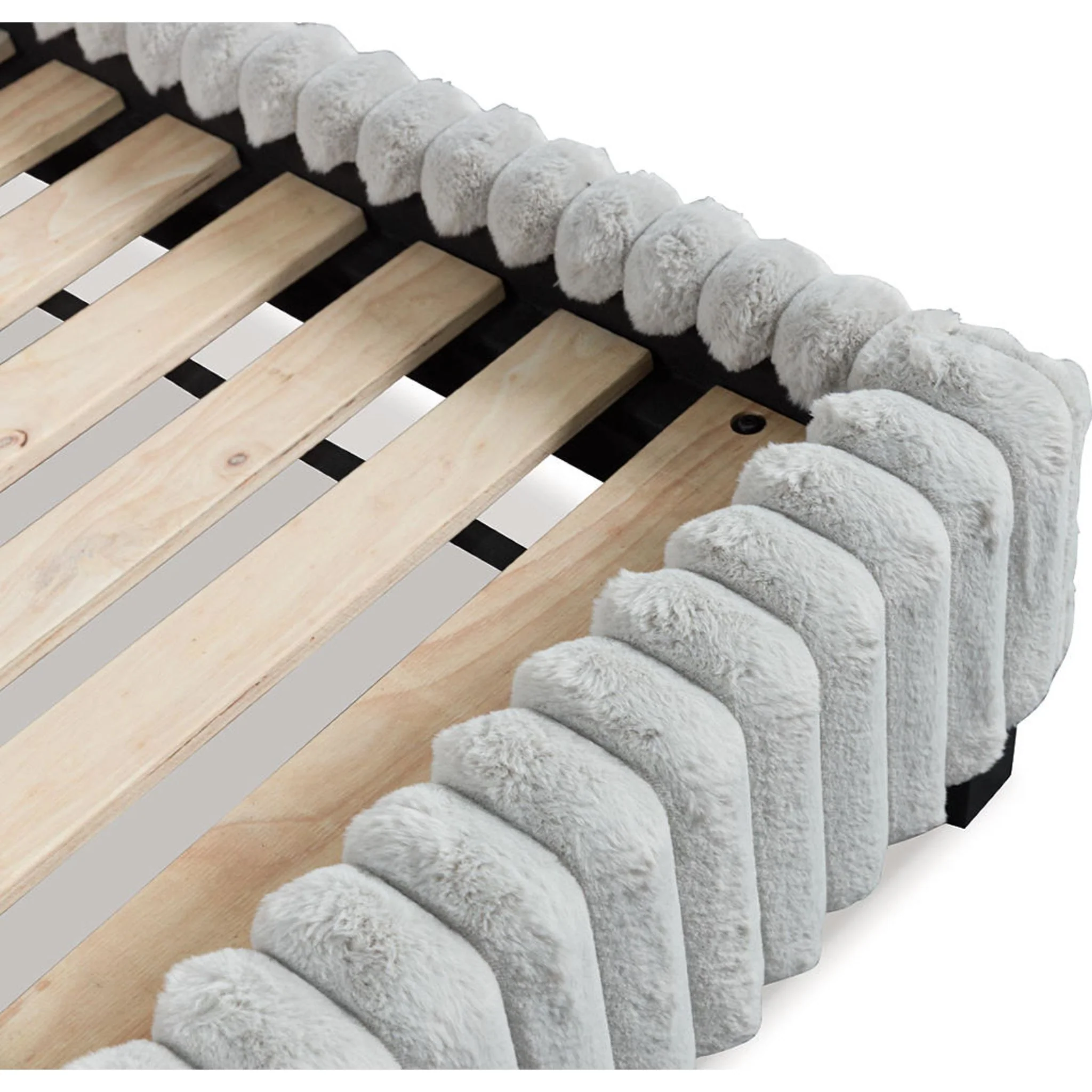 Zuraleus King Upholstered Bed - White - Image 11
