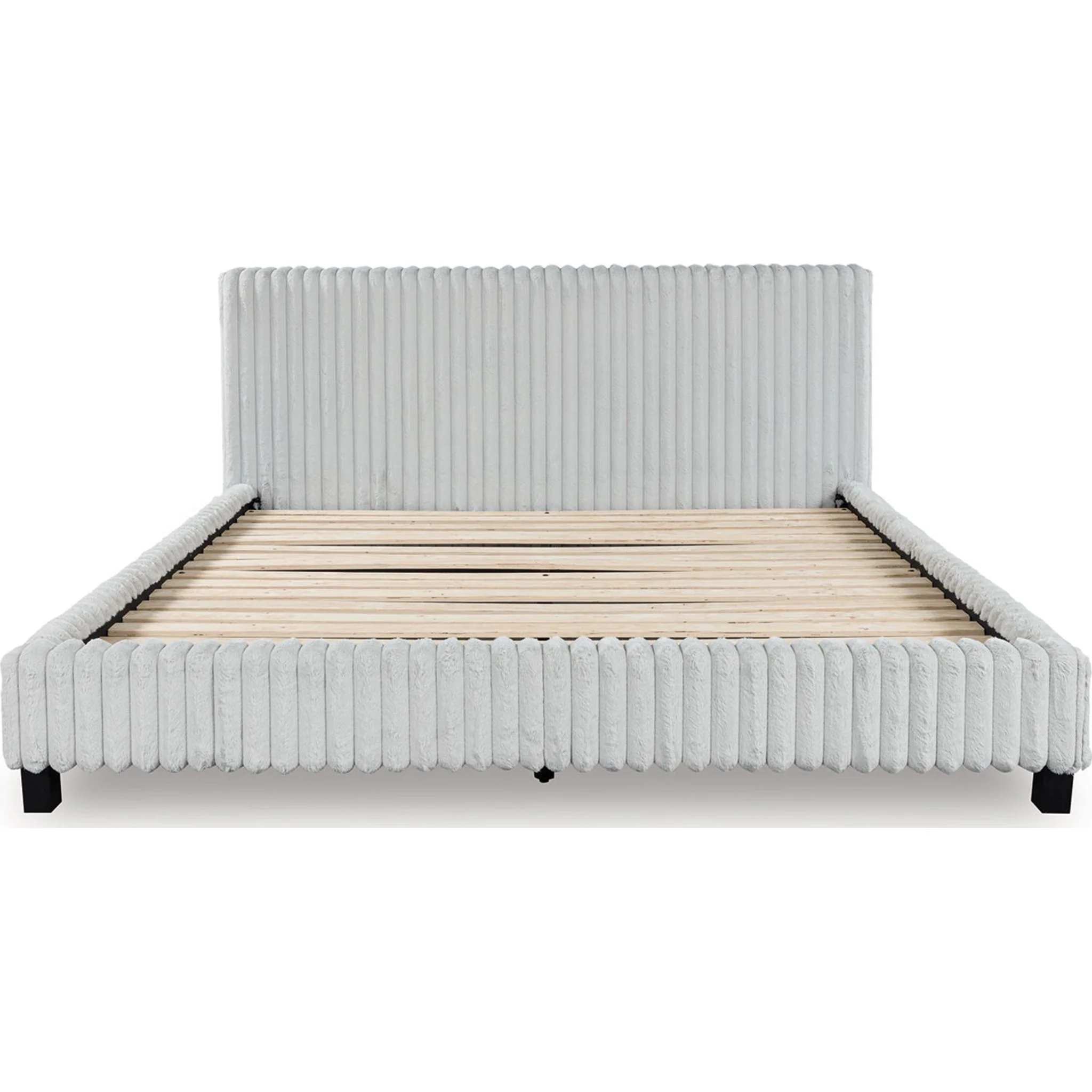 Zuraleus King Upholstered Bed - White - Image 8