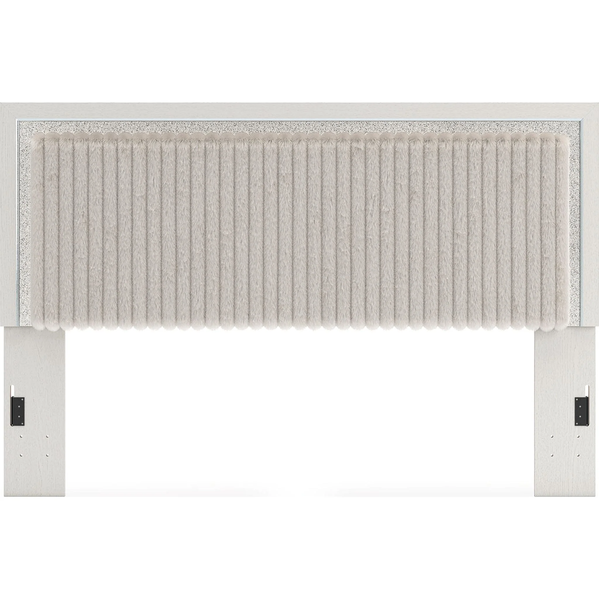 Zuraleus King Upholstered Headboard - White - Image 2