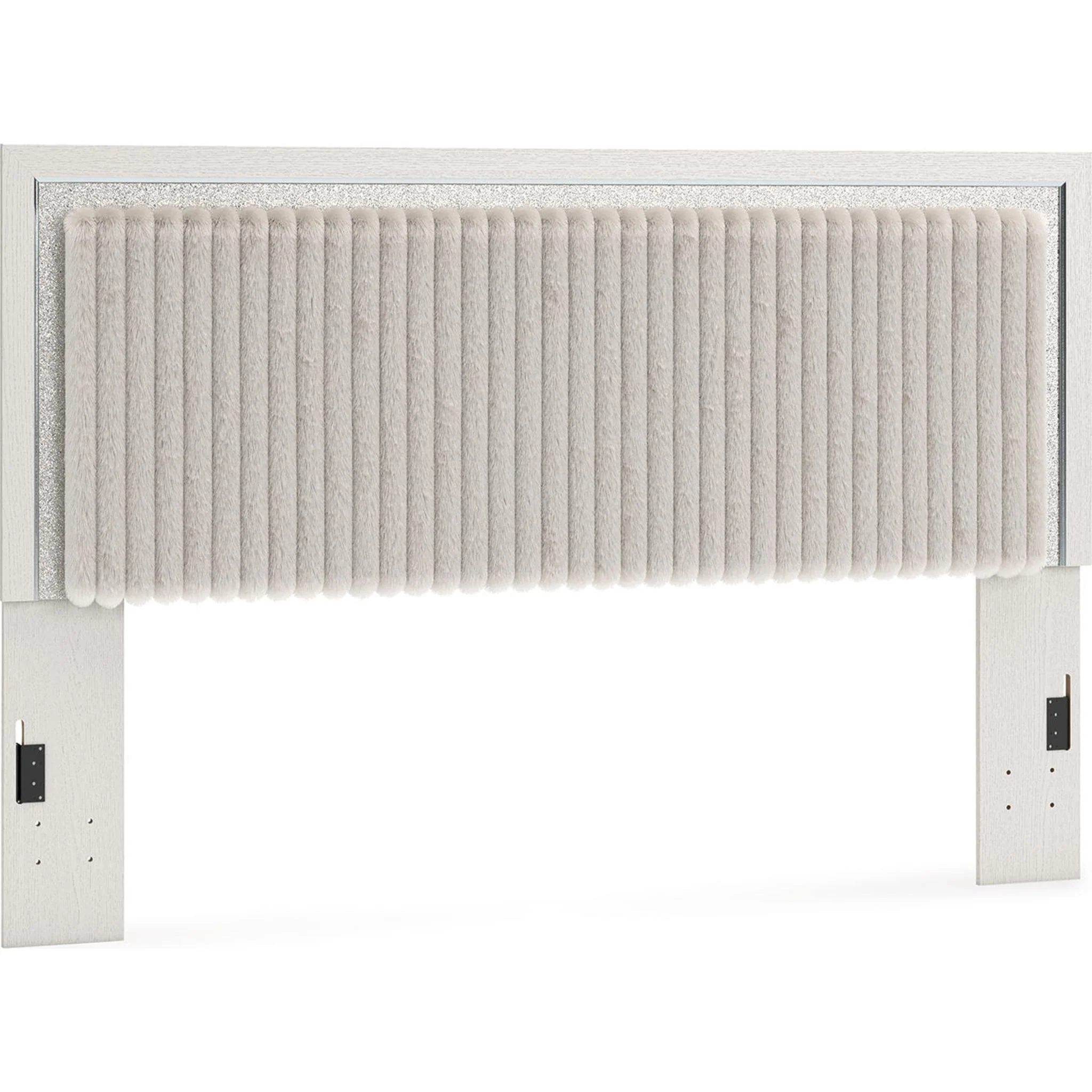 Zuraleus King Upholstered Headboard - White - Image 3