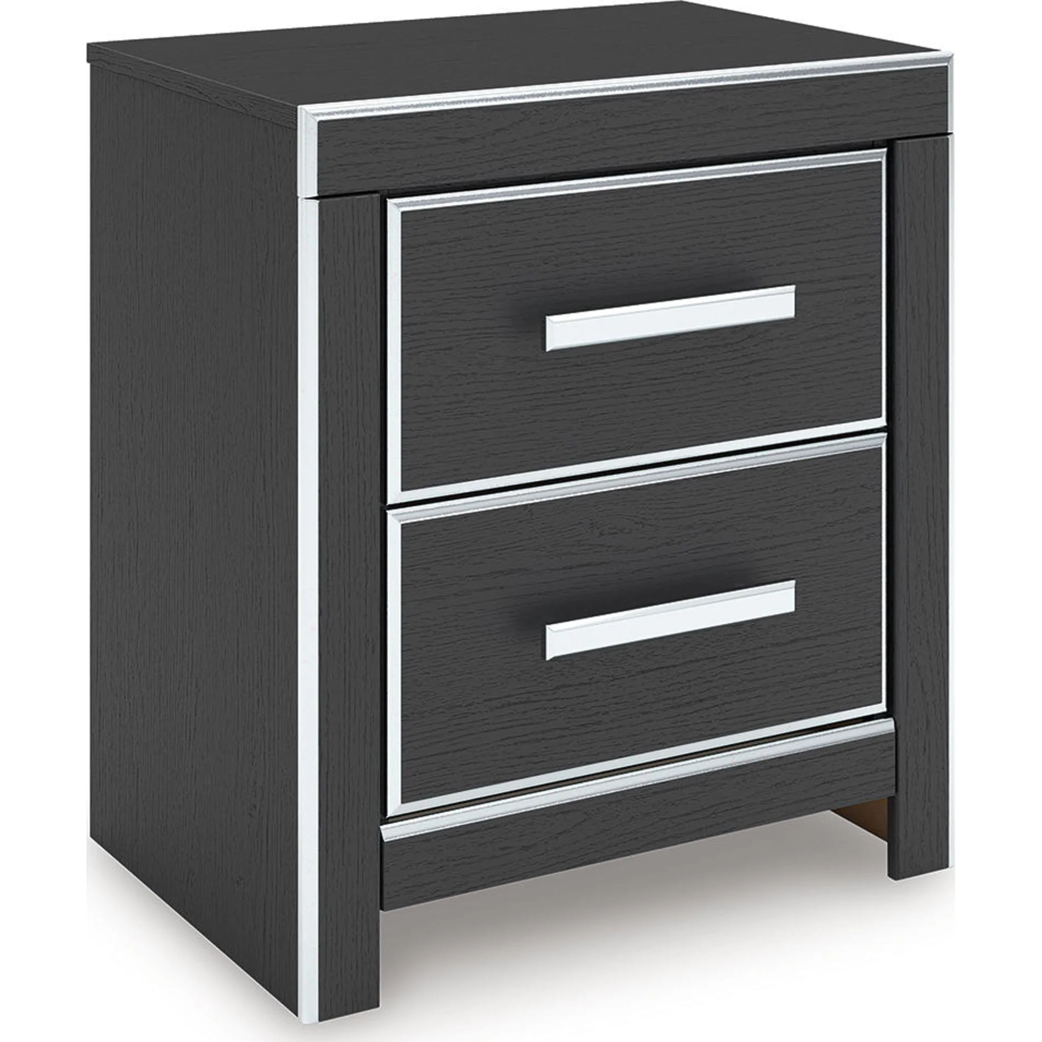 Zuraleus Nightstand - Black - Image 4