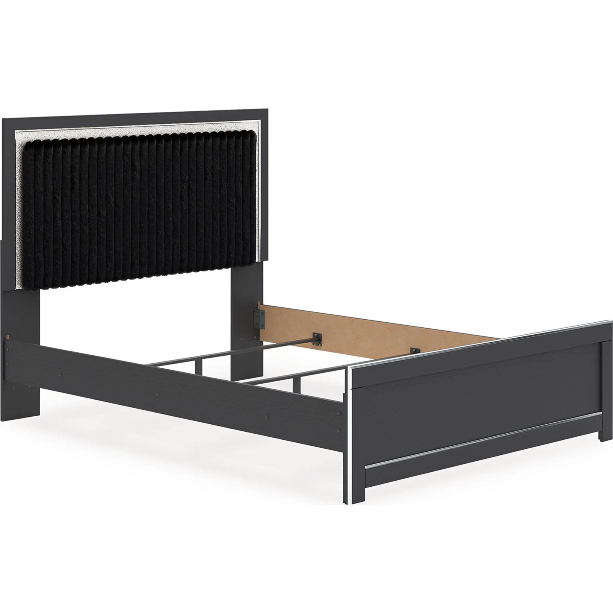 Zuraleus Queen Panel Bed - Black - Image 4