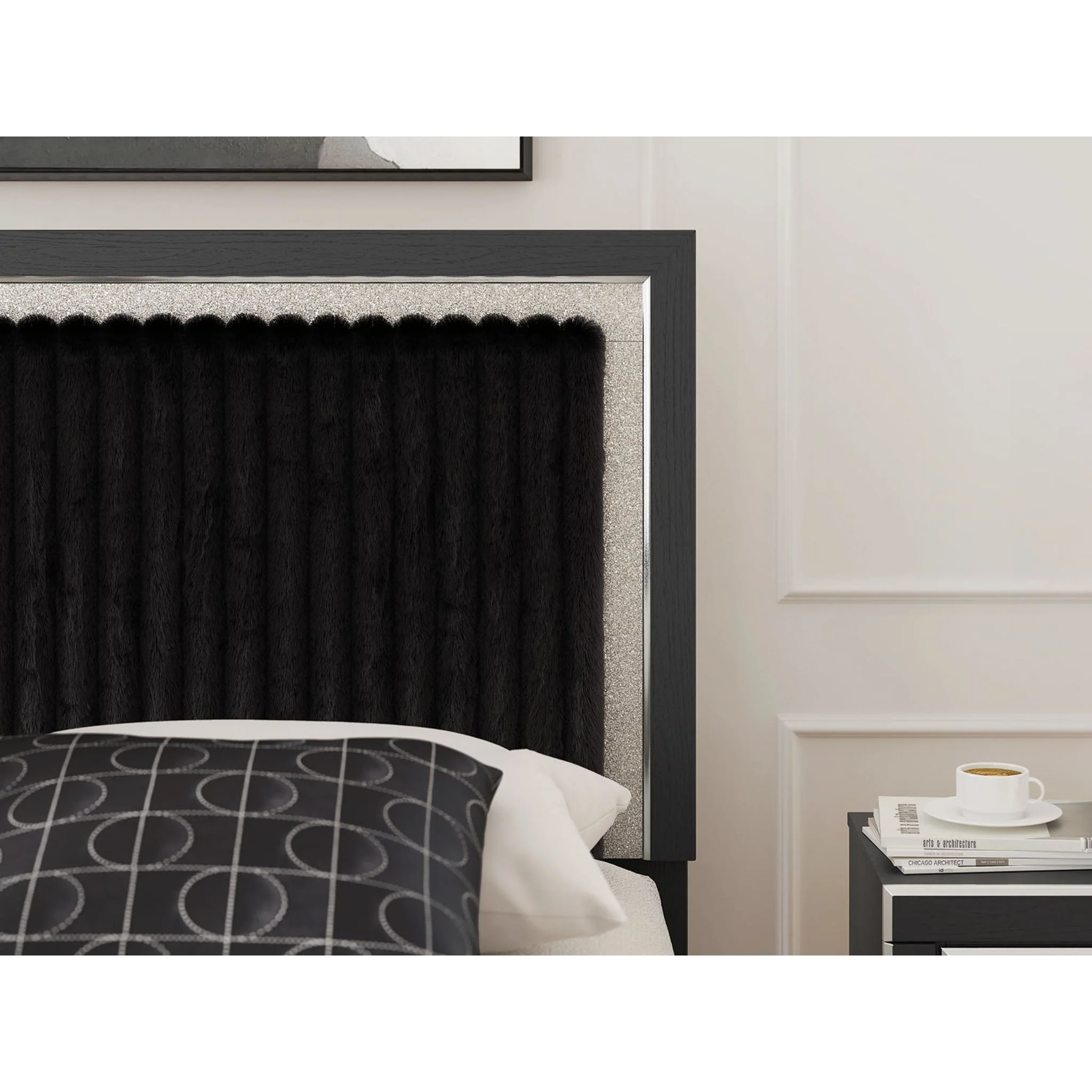 Zuraleus Queen Panel Bed - Black - Image 6