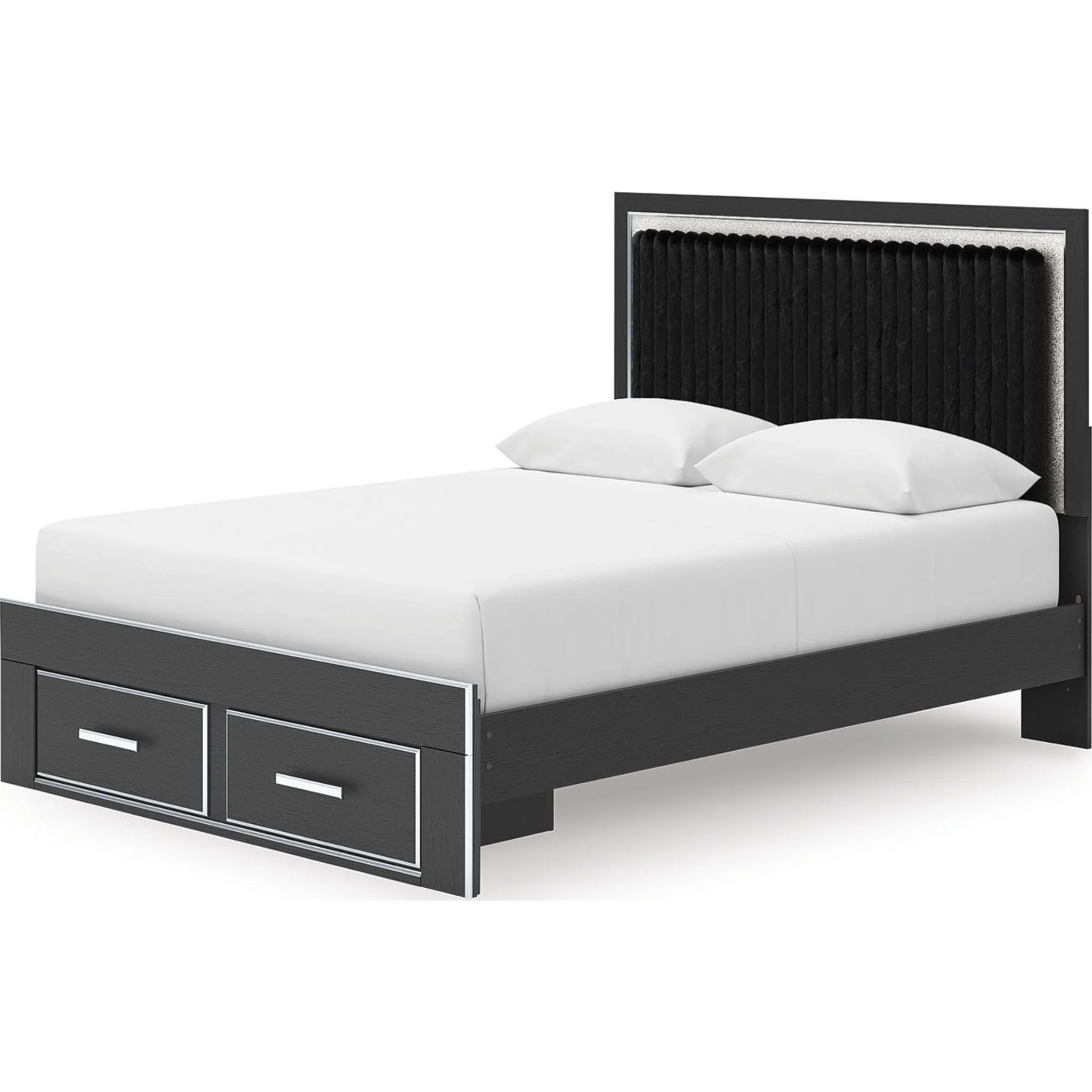 Zuraleus Queen Storage Bed - Black - Image 3