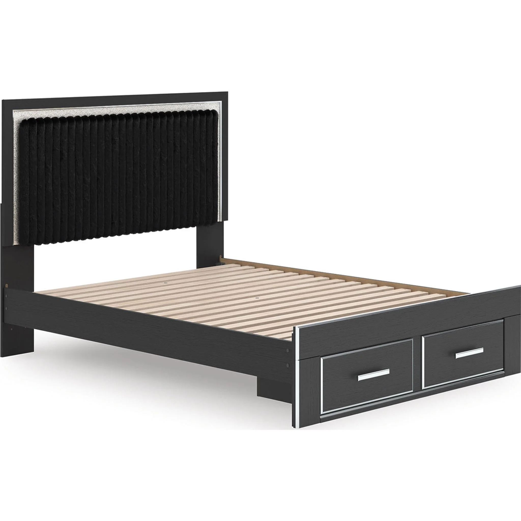 Zuraleus Queen Storage Bed - Black - Image 4