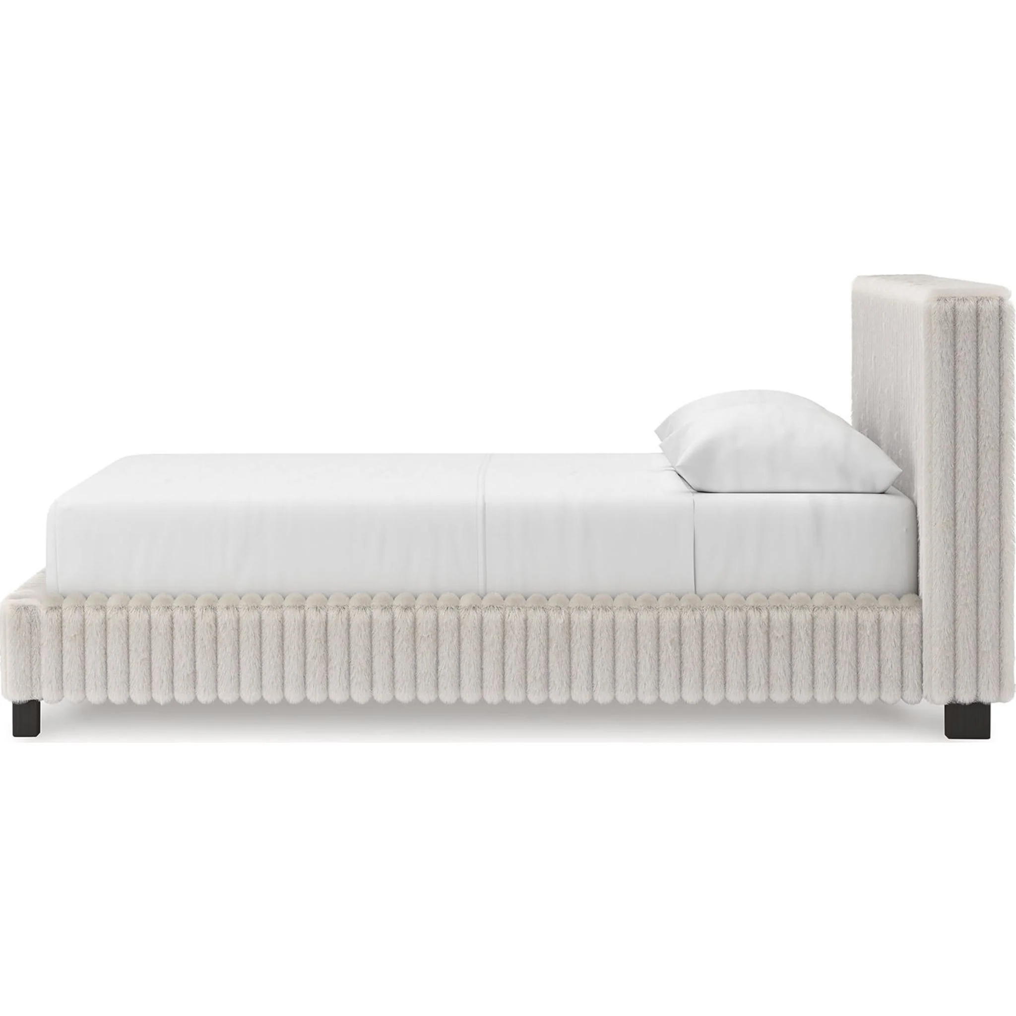 Zuraleus Queen Upholstered Bed - White - Image 8