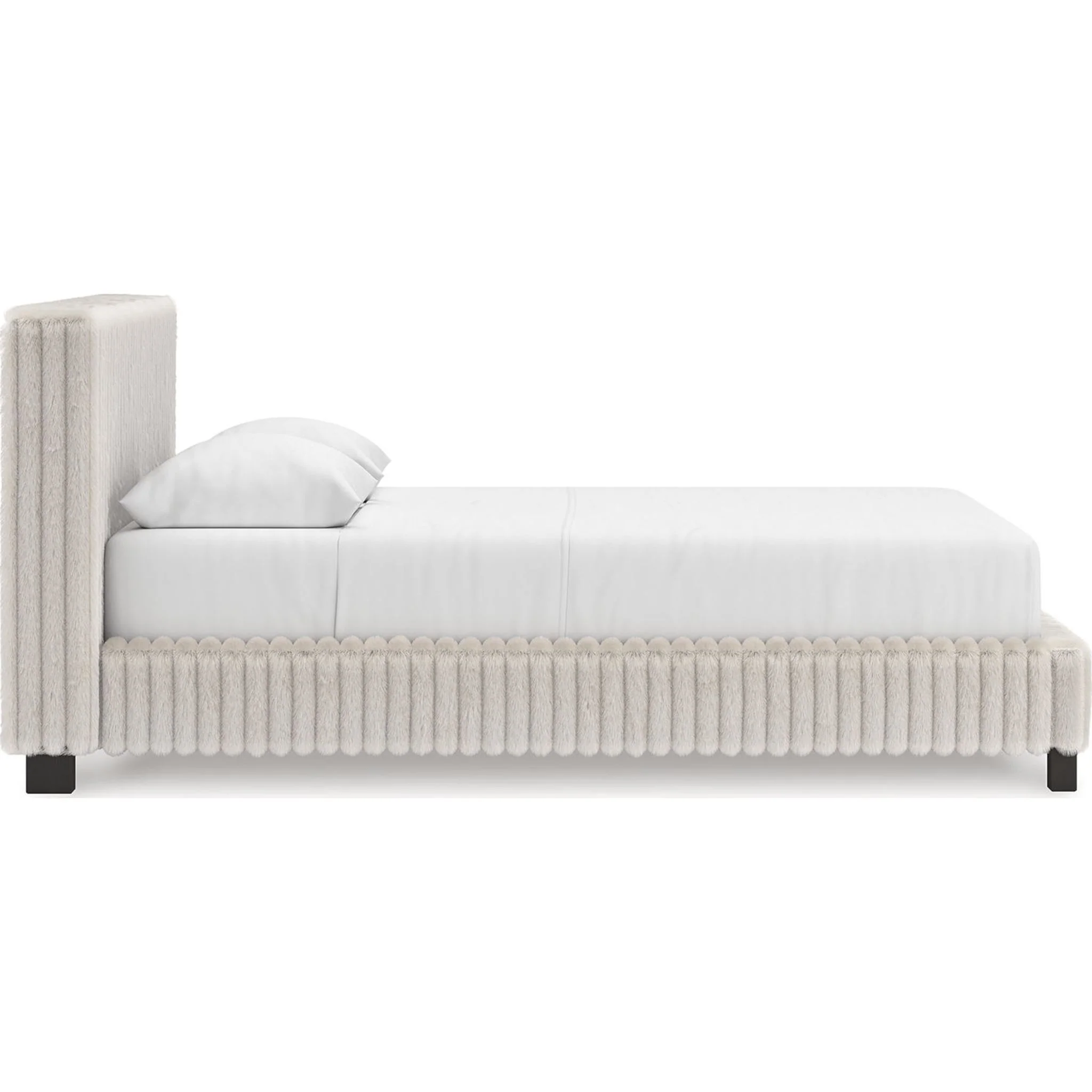 Zuraleus Queen Upholstered Bed - White - Image 9
