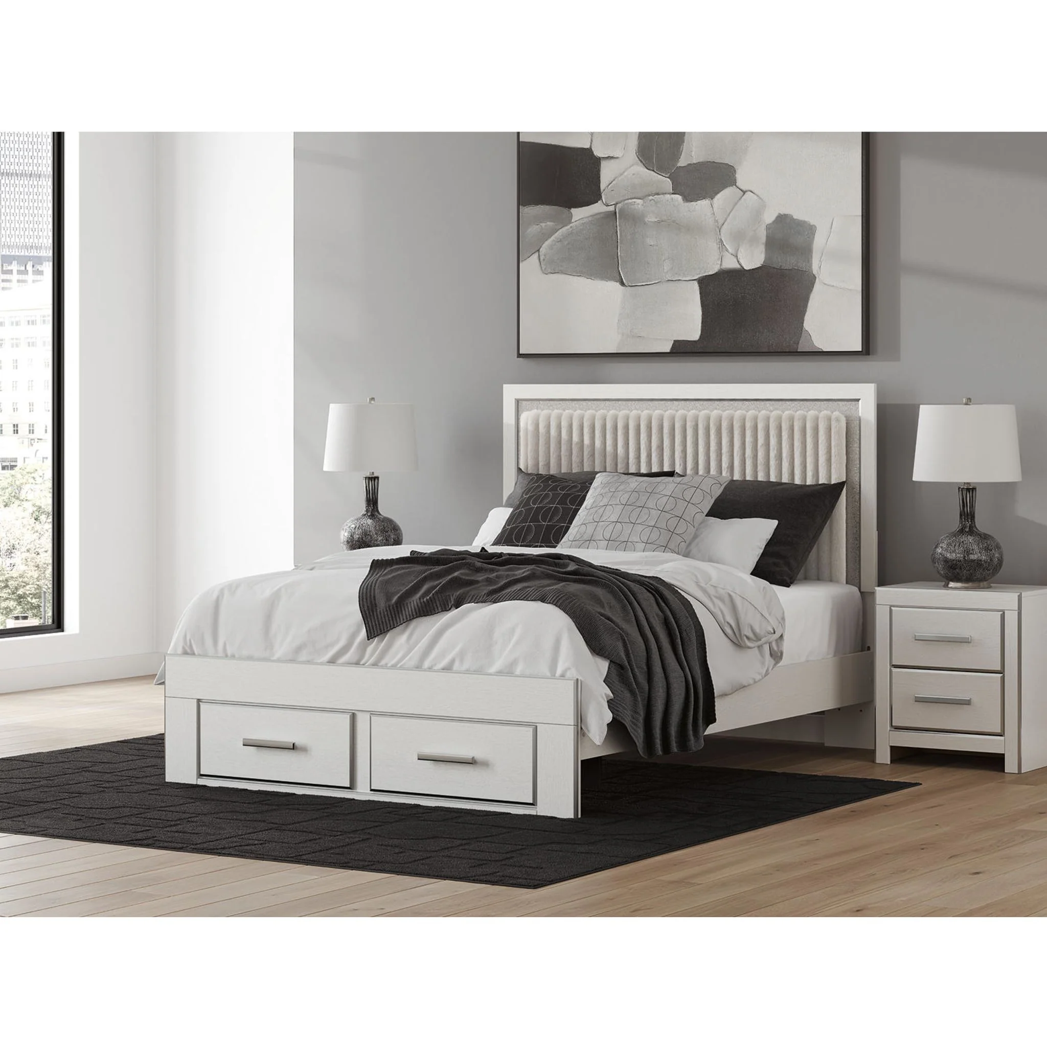 Zuraleus Queen Storage Bed - White - Image 8